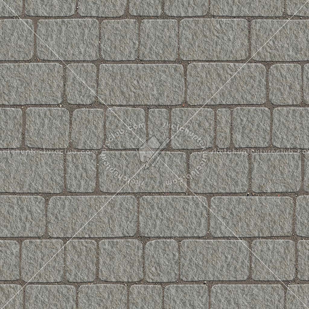 Textures - ARCHITECTURE - ROADS - Paving streets - Cobblestone - Street porfido paving cobblestone texture seamless 07434 (seamless)