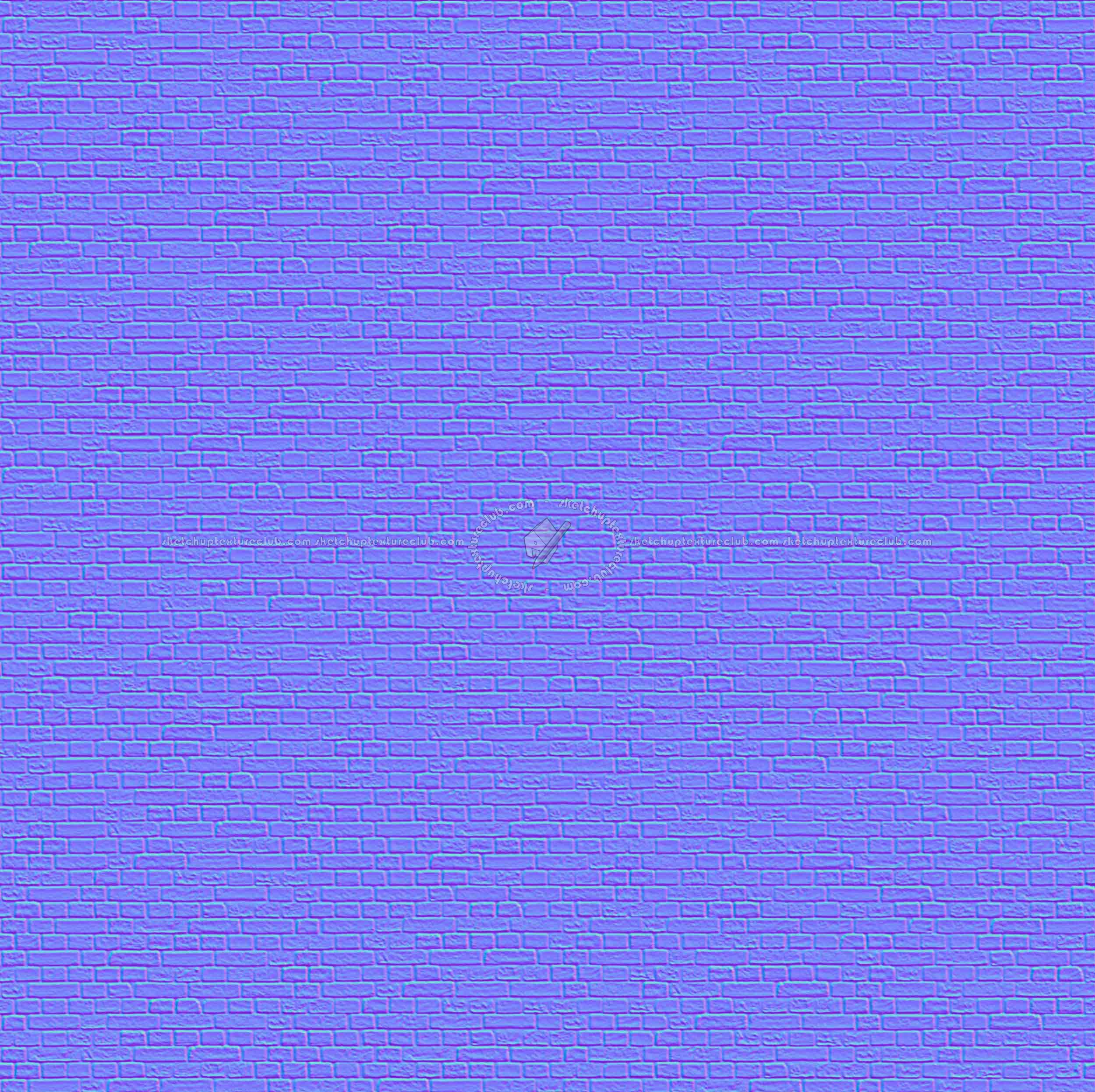 Textures   -   ARCHITECTURE   -   BRICKS   -   Old bricks  - Old bricks texture seamless 17171 - Normal