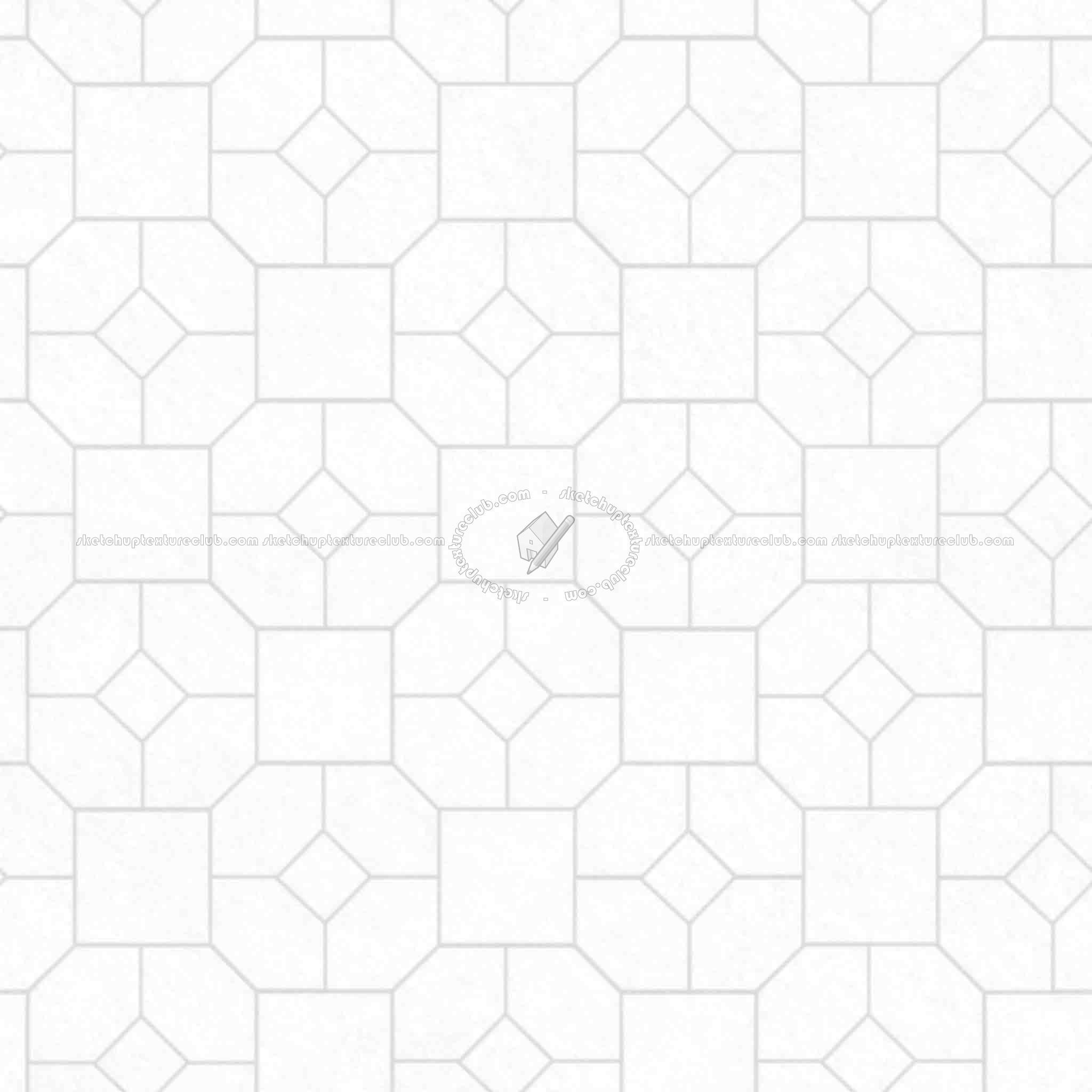 Textures   -   ARCHITECTURE   -   PAVING OUTDOOR   -   Pavers stone   -   Blocks mixed  - Pavers stone mixed size texture seamless 06189 - Ambient occlusion