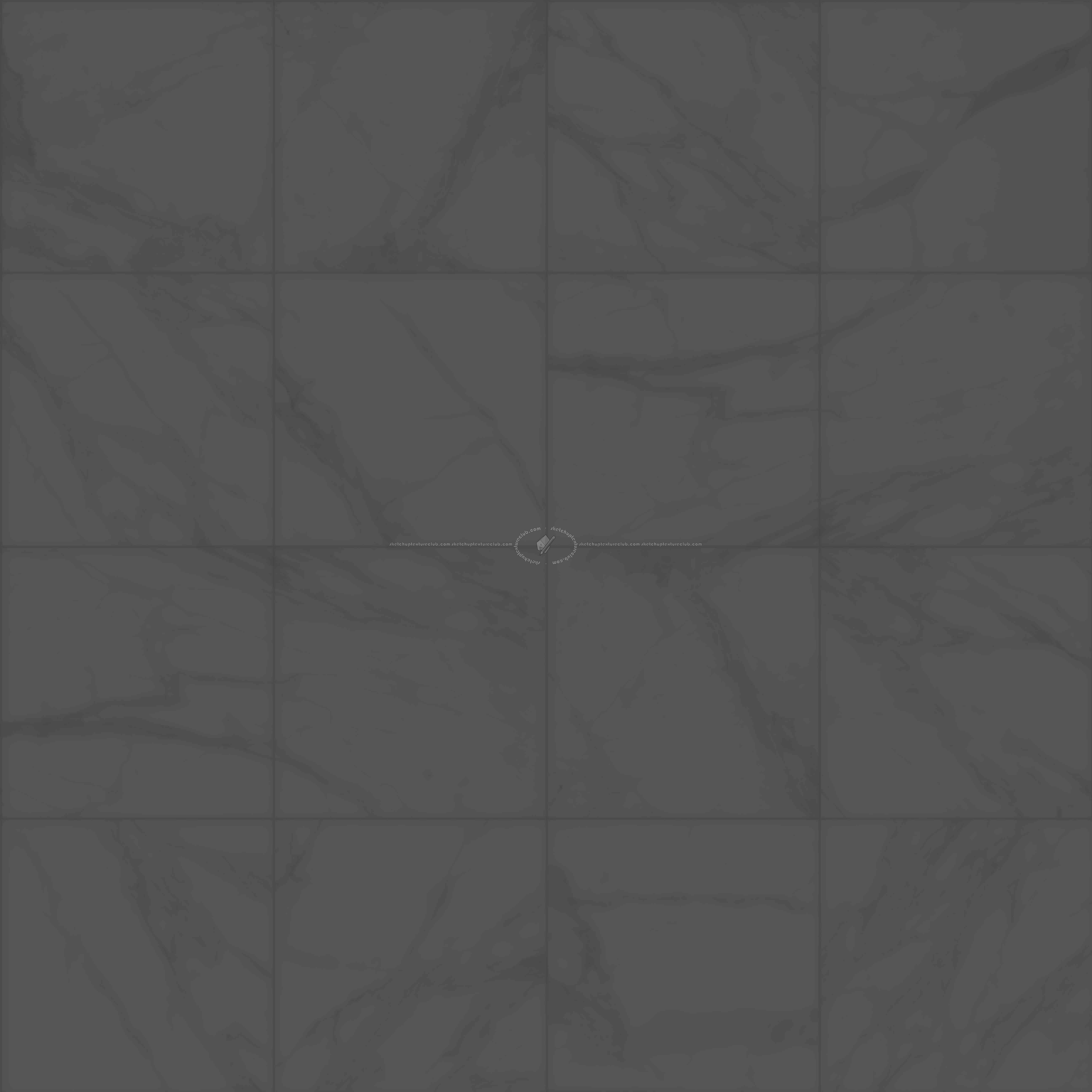 Textures - ARCHITECTURE - TILES INTERIOR - Marble tiles - White - Calacatta marble floor Pbr texture seamless 22257 - Displacement