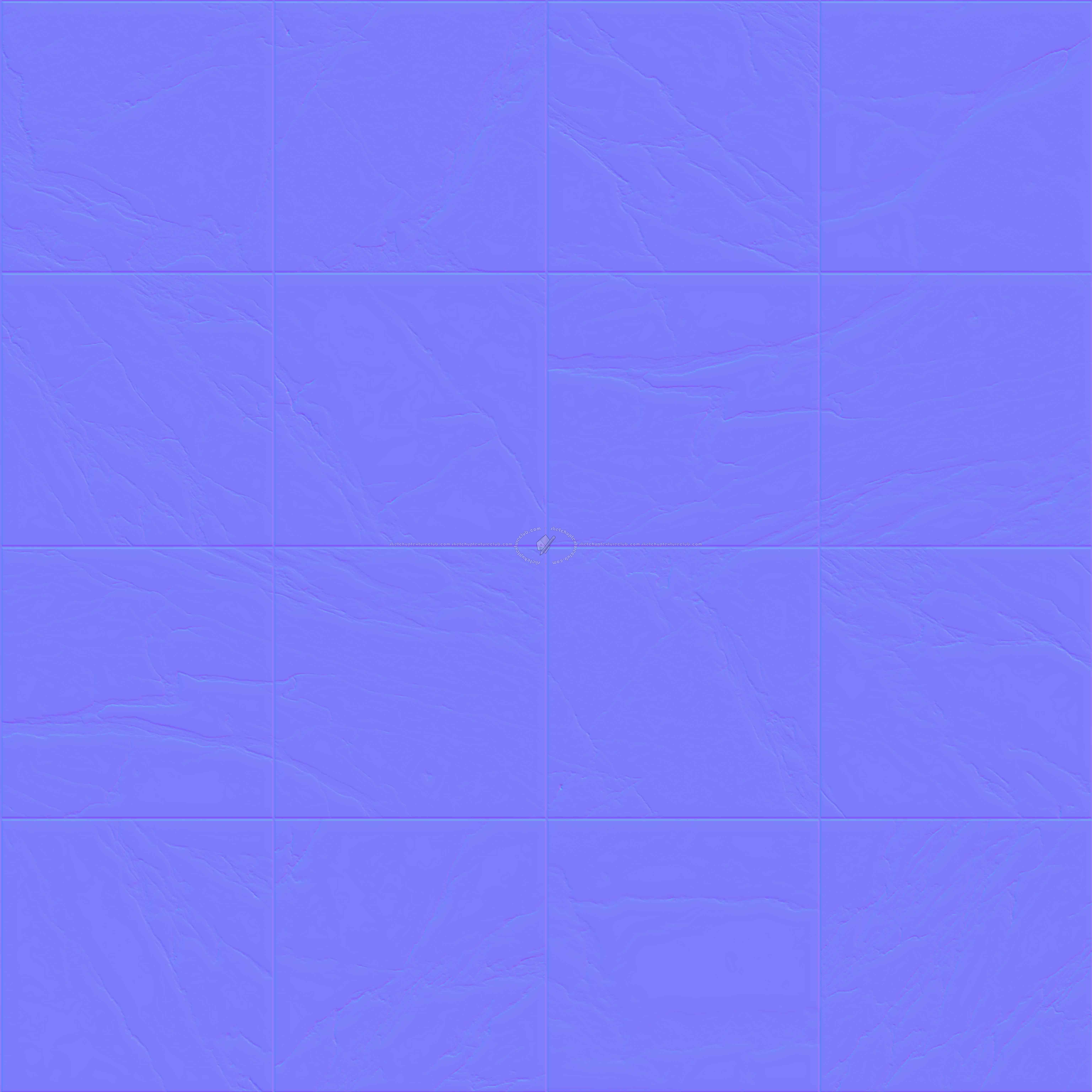 Textures - ARCHITECTURE - TILES INTERIOR - Marble tiles - White - Calacatta marble floor Pbr texture seamless 22257 - Normal