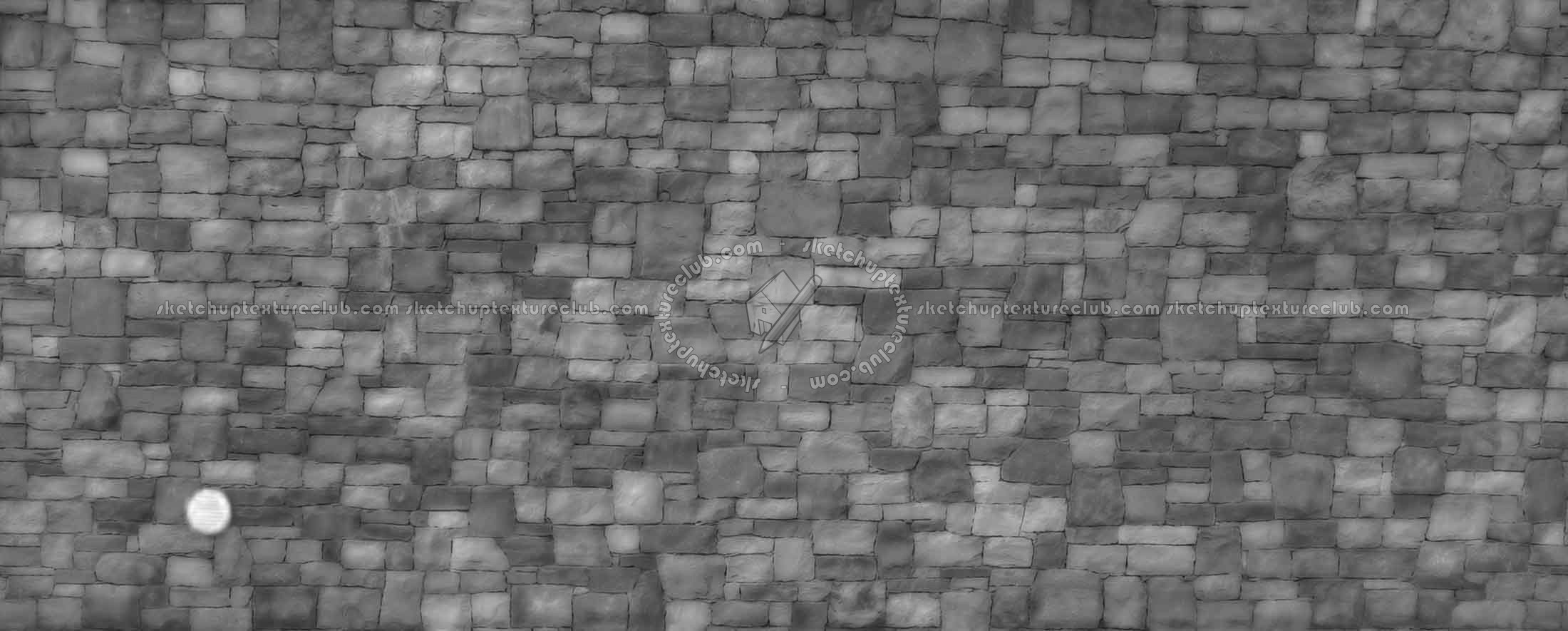 Textures   -   ARCHITECTURE   -   STONES WALLS   -   Stone blocks  - Wall stone blocks texture seamless 20490 - Displacement