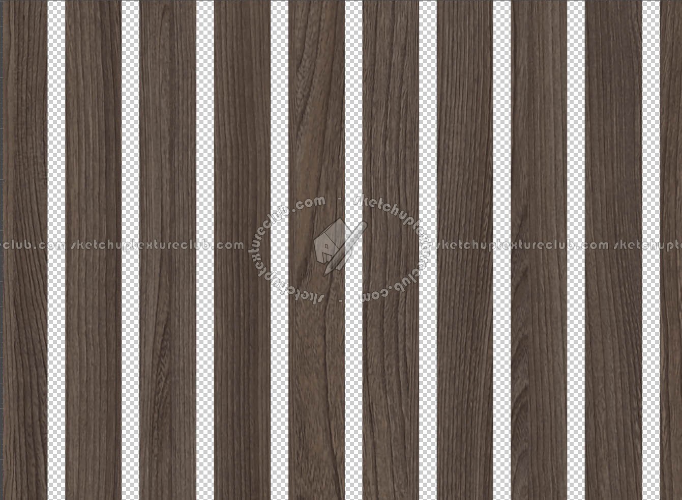 Textures   -   ARCHITECTURE   -   WOOD   -   Wood panels  - walnut wooden slats pbr texture seamless 22236 - Mask