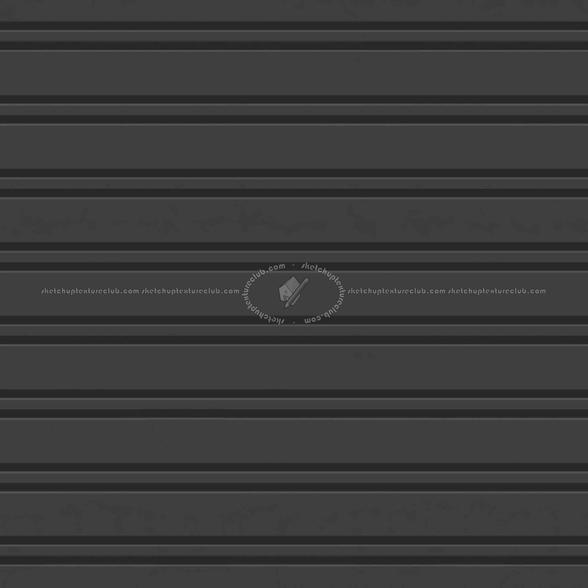 Textures   -   MATERIALS   -   METALS   -   Corrugated  - Iron corrugated metal texture seamless 10022 - Specular