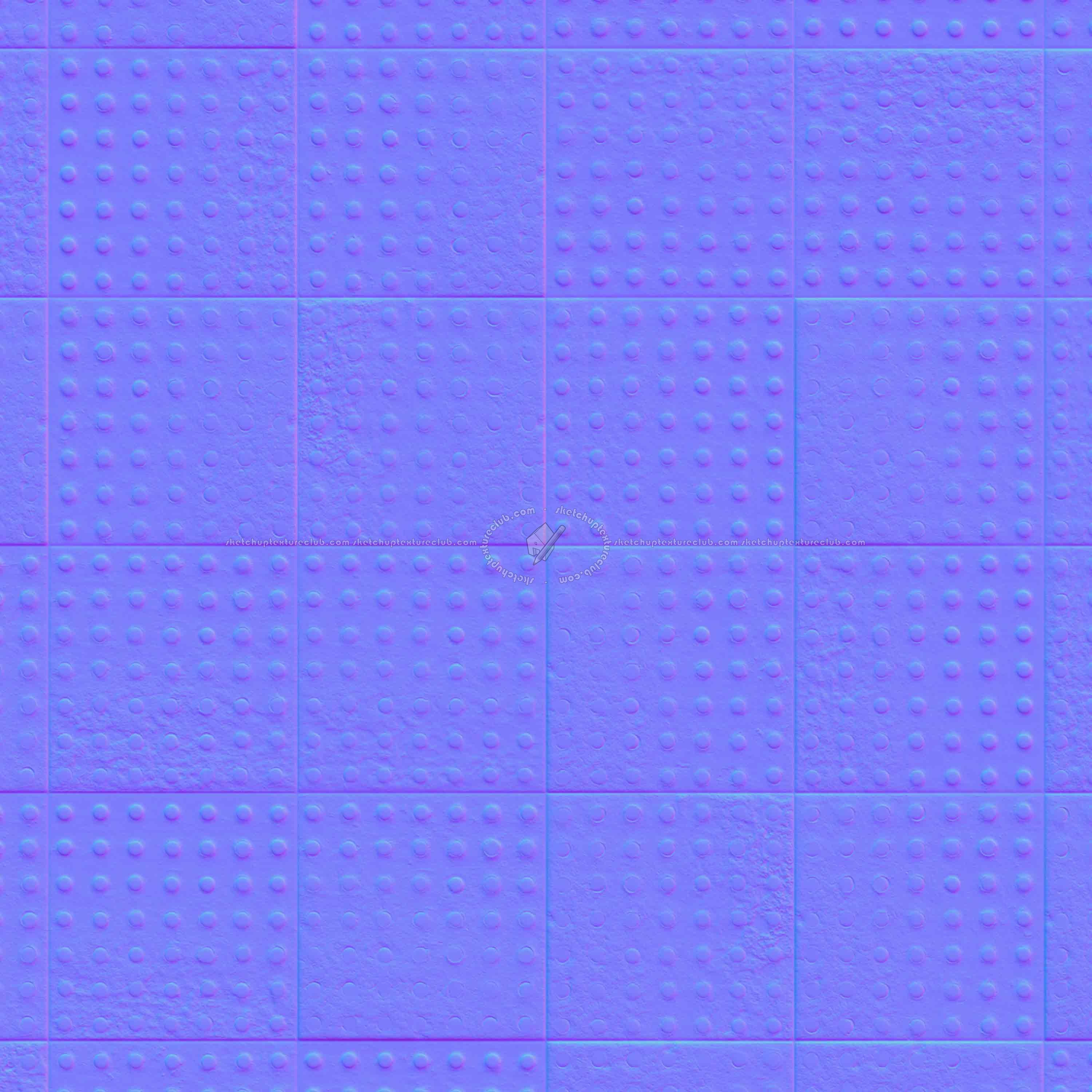 Textures - ARCHITECTURE - TILES INTERIOR - Design Industry - Tiles metal effect pbr texture seamless 22341 - Normal