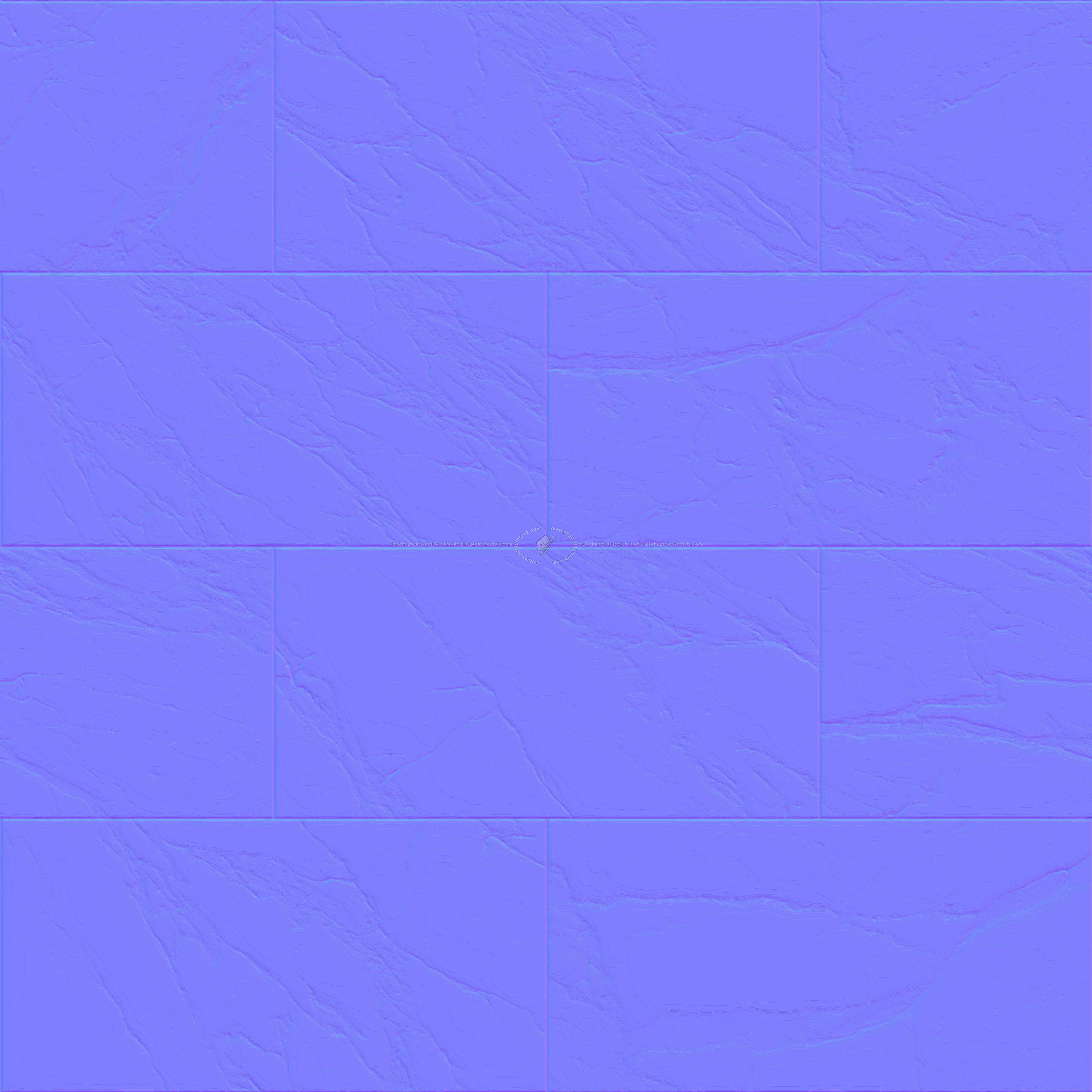 Textures - ARCHITECTURE - TILES INTERIOR - Marble tiles - White - Calacatta marble tiles PBR texture seamless 22259 - Normal