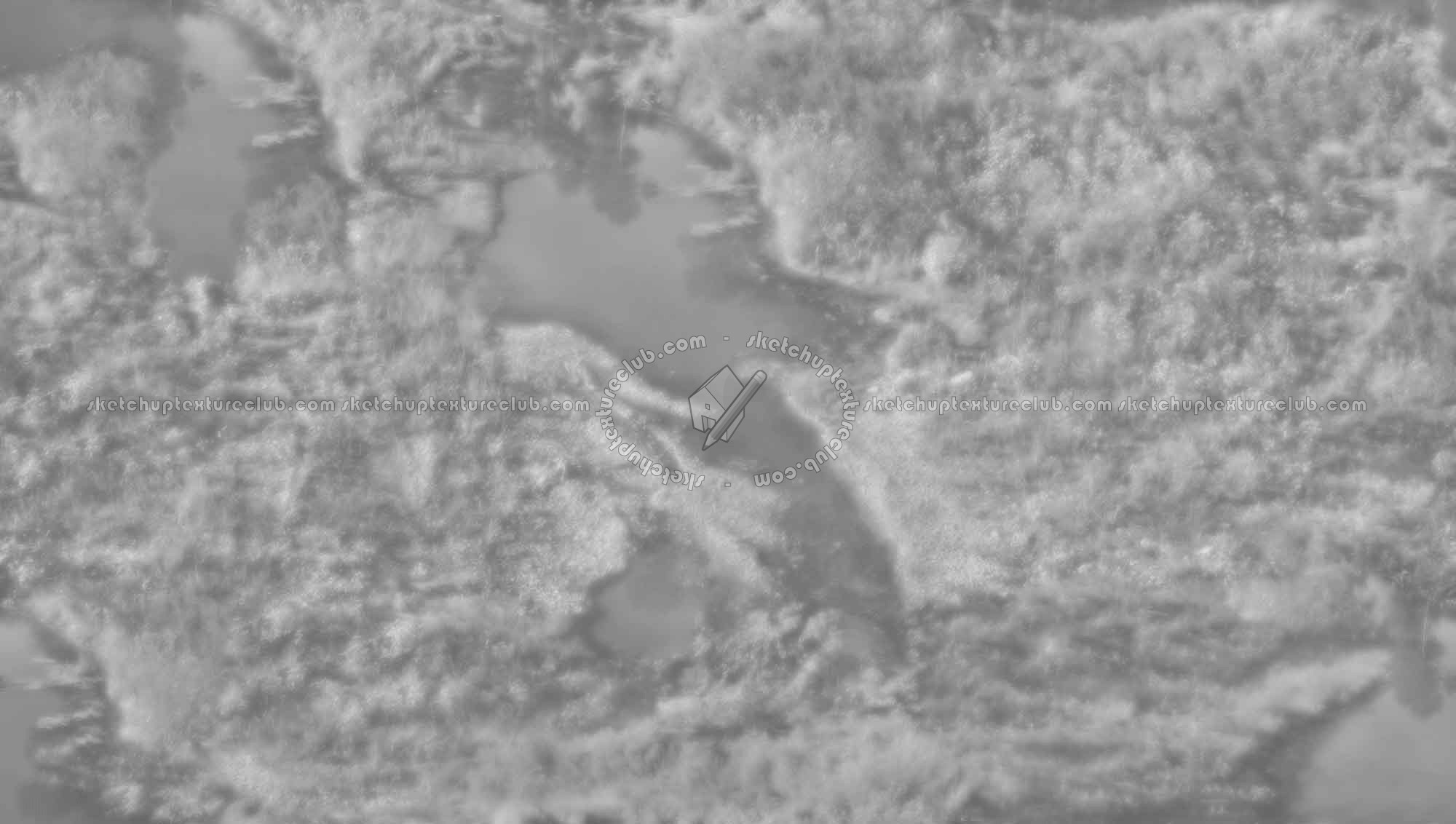 Textures   -   NATURE ELEMENTS   -   VEGETATION   -   Green grass  - Grass with puddles texture seamless 17475 - Displacement