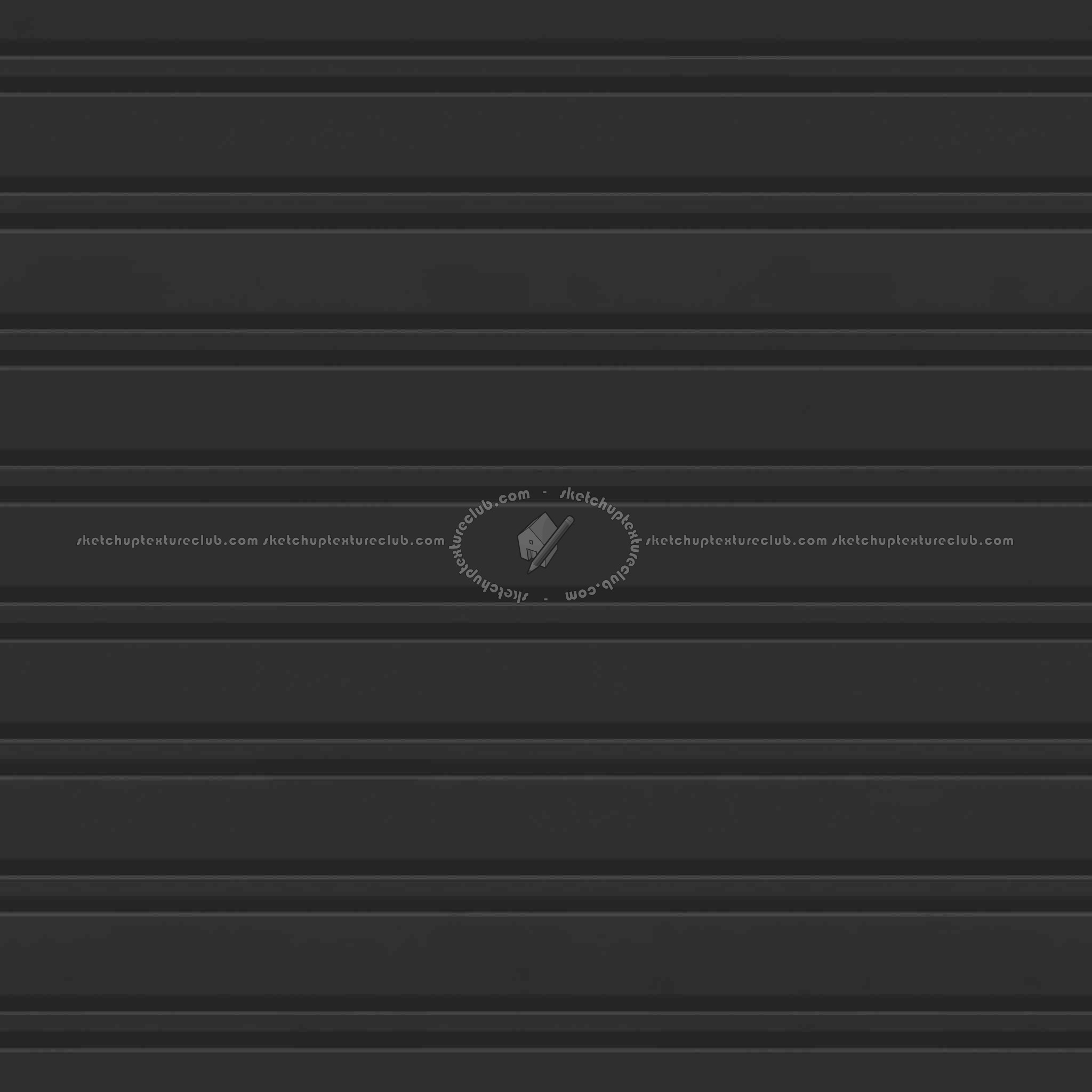 Textures   -   MATERIALS   -   METALS   -   Corrugated  - Iron corrugated metal texture seamless 10023 - Specular