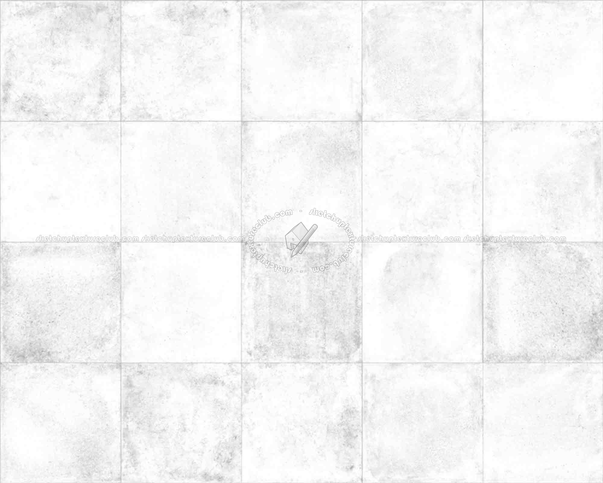 Textures   -   ARCHITECTURE   -   TILES INTERIOR   -   Cement - Encaustic   -   Cement  - Old concrete tiles texture seamless 21401 - Ambient occlusion