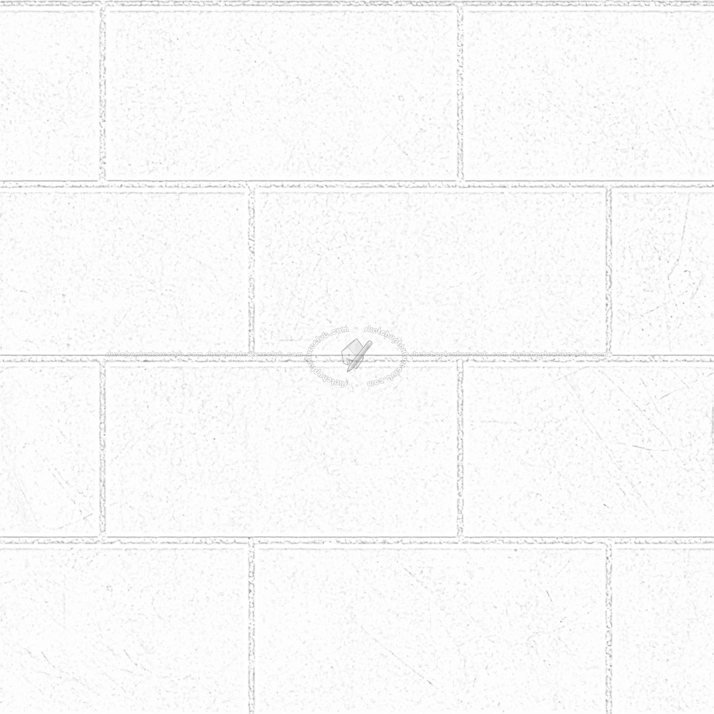Textures   -   ARCHITECTURE   -   PAVING OUTDOOR   -   Concrete   -   Blocks regular  - Paving outdoor concrete regular block texture seamless 05731 - Ambient occlusion