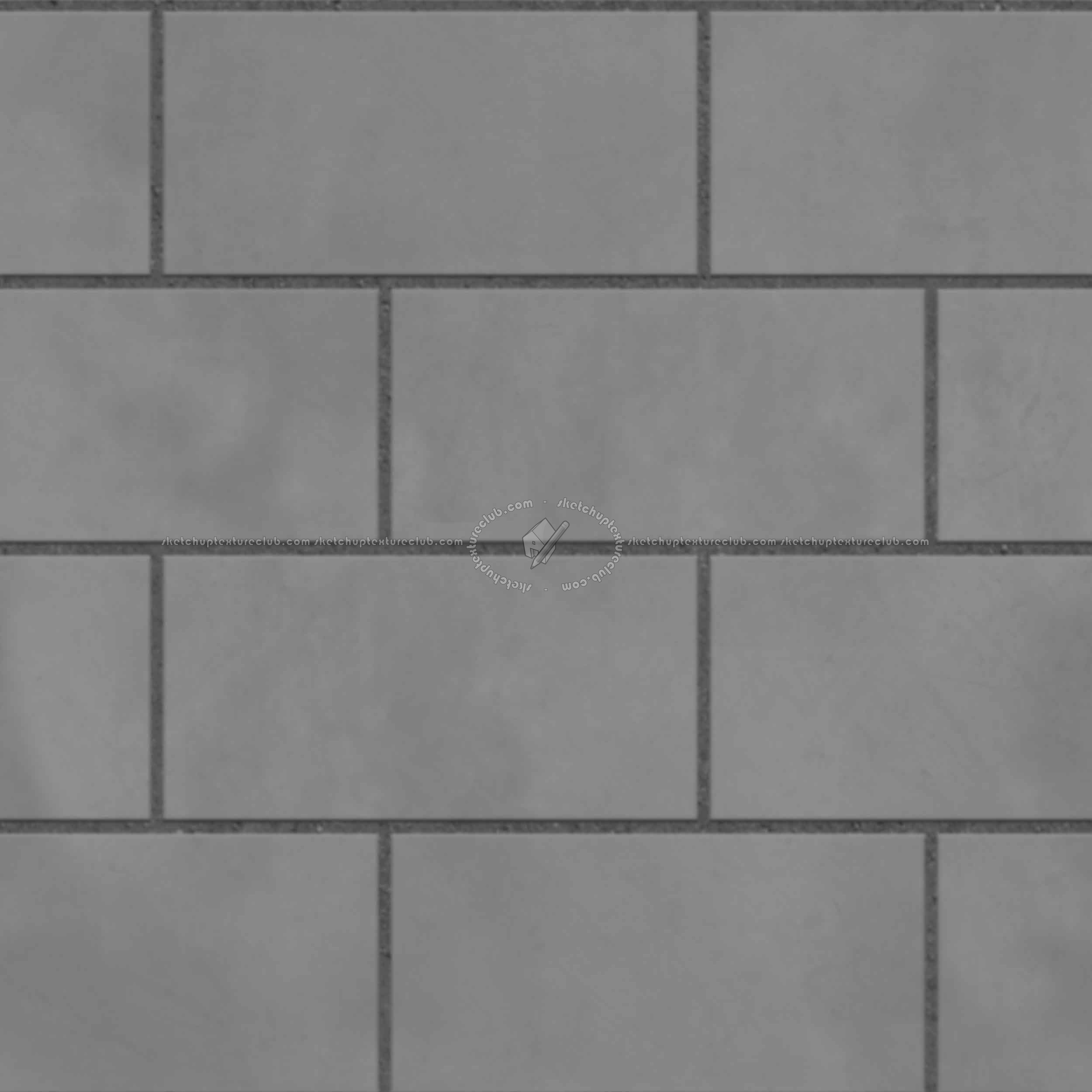 Textures   -   ARCHITECTURE   -   PAVING OUTDOOR   -   Concrete   -   Blocks regular  - Paving outdoor concrete regular block texture seamless 05731 - Displacement