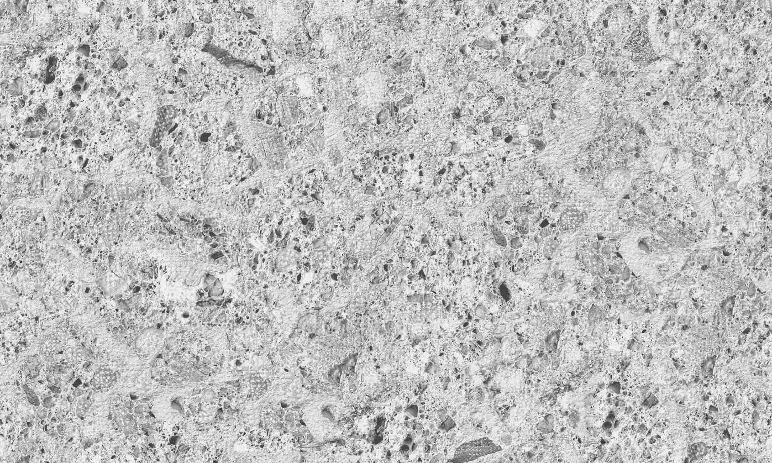 Textures   -   ARCHITECTURE   -   STONES WALLS   -   Wall surface  - Travertine wall surface texture seamless 20543 - Bump