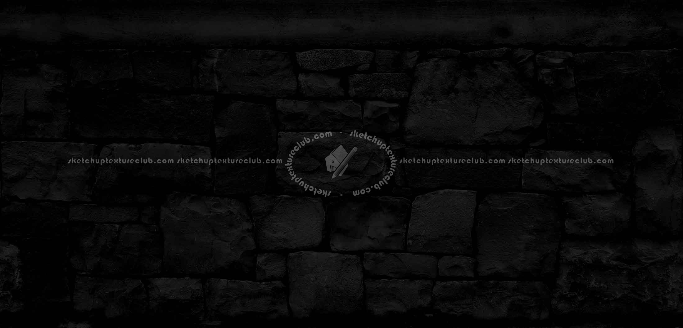 Textures   -   ARCHITECTURE   -   STONES WALLS   -   Stone blocks  - Wall stone blocks horizontal seamless 20496 - Specular