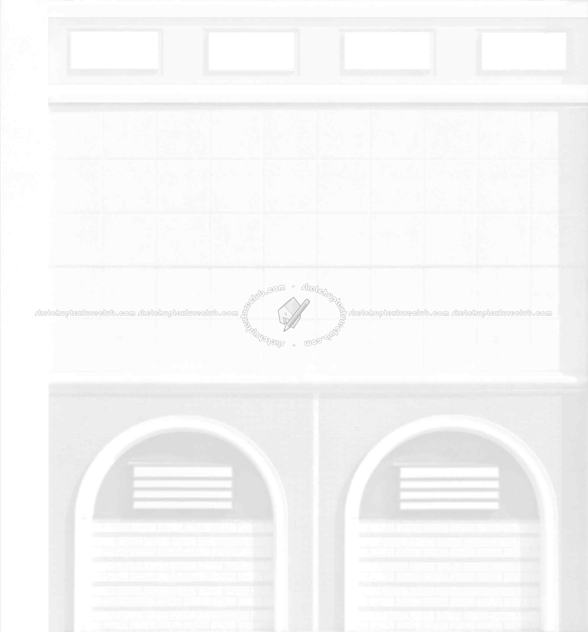 Textures   -   ARCHITECTURE   -   CONCRETE   -   Plates   -   Clean  - Concrete plates wall horizontal texture seamless 18047 - Ambient occlusion