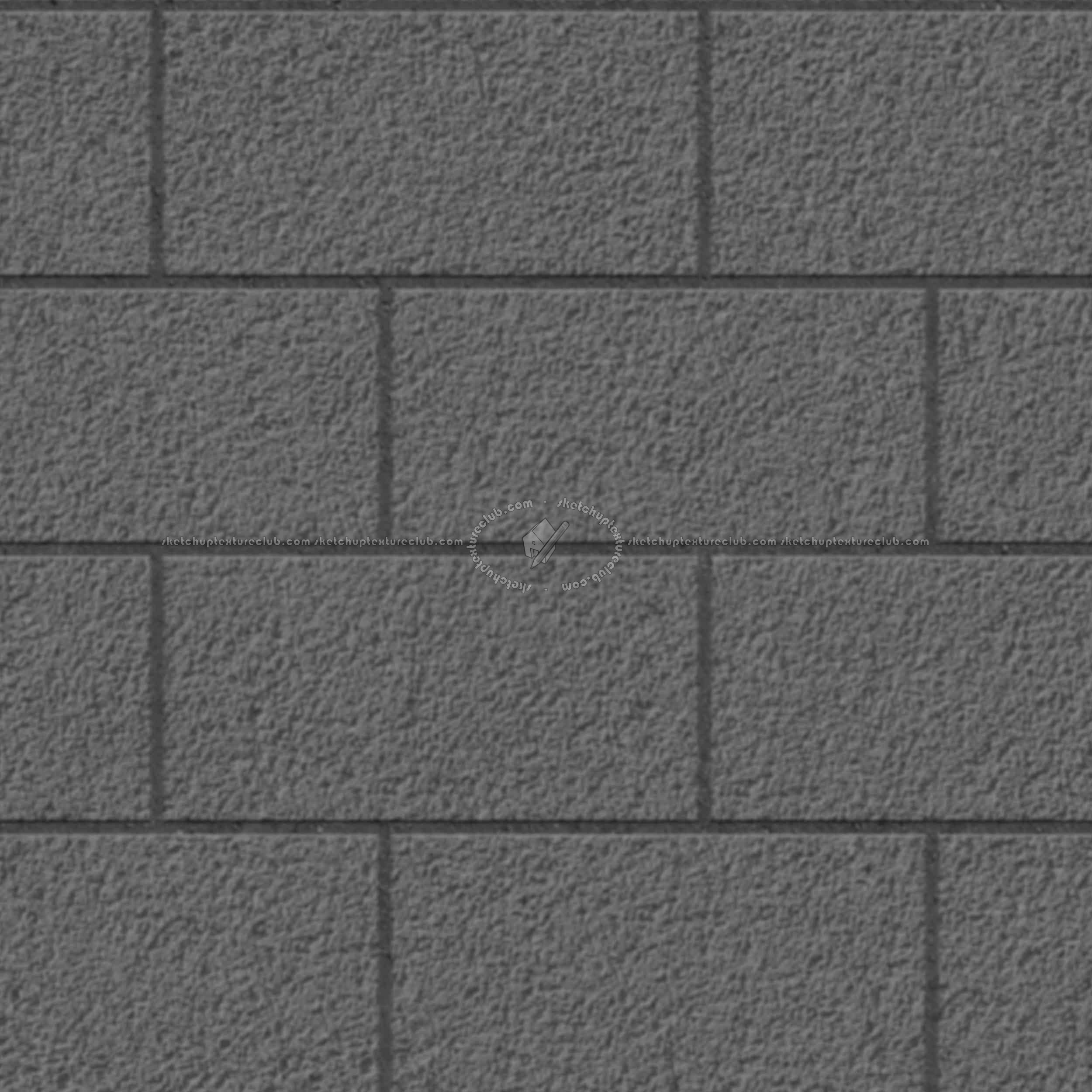Textures   -   ARCHITECTURE   -   PAVING OUTDOOR   -   Concrete   -   Blocks regular  - Paving outdoor concrete regular block texture seamless 05732 - Displacement