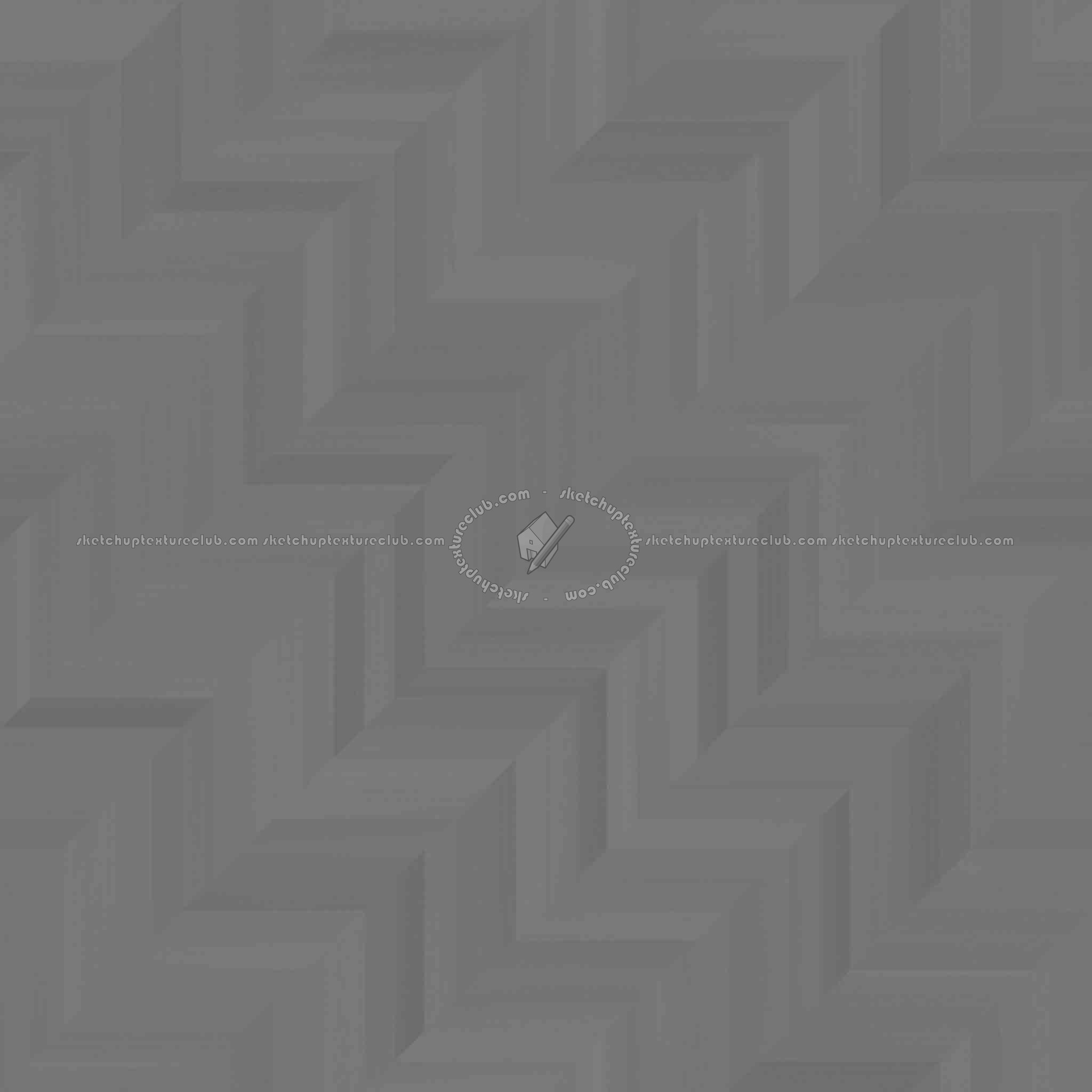 Textures   -   ARCHITECTURE   -   WOOD FLOORS   -   Herringbone  - herringbone parquet PBR texture seamless 21898 - Displacement