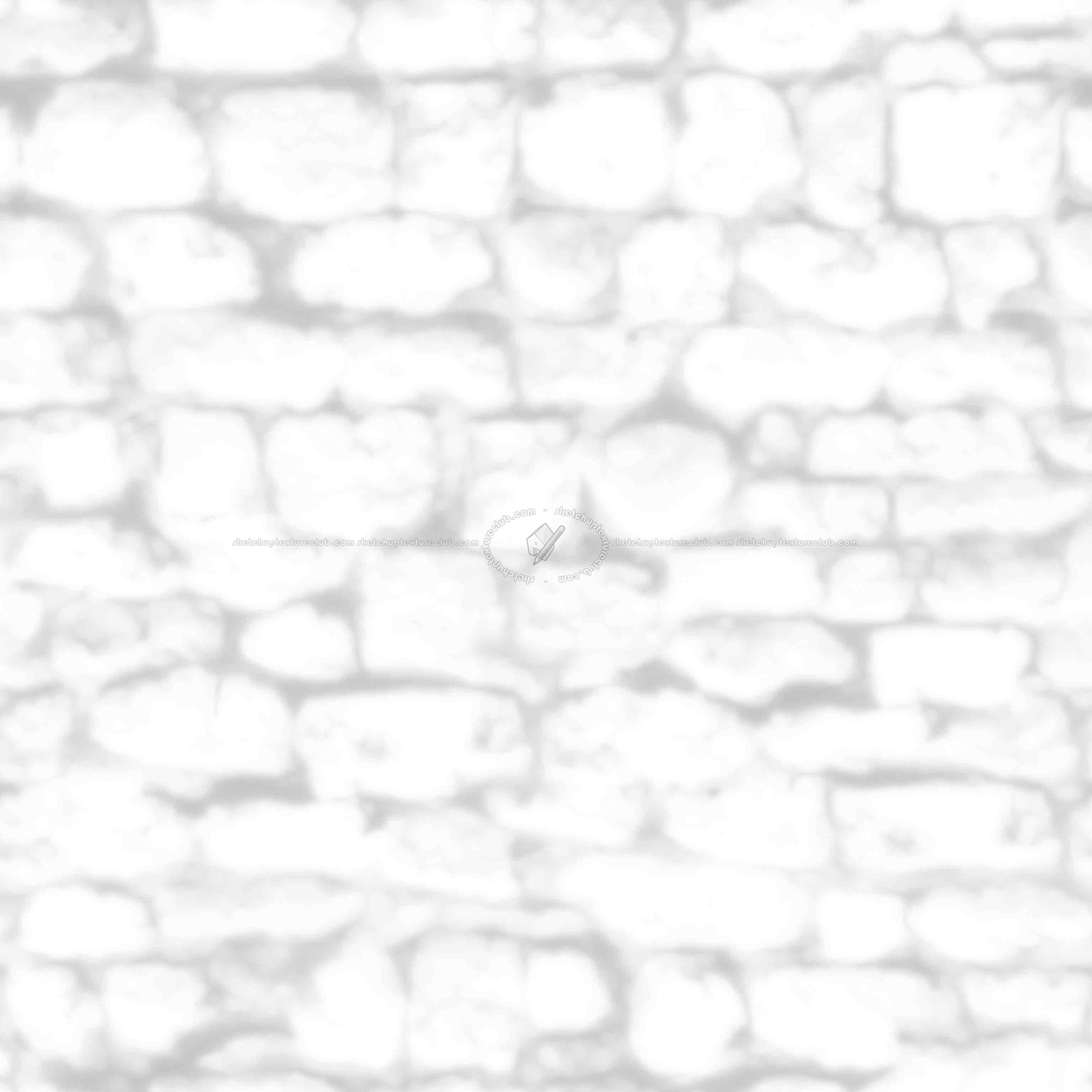 Textures   -   ARCHITECTURE   -   STONES WALLS   -   Stone walls  - Old wall stone texture seamless 08496 - Ambient occlusion