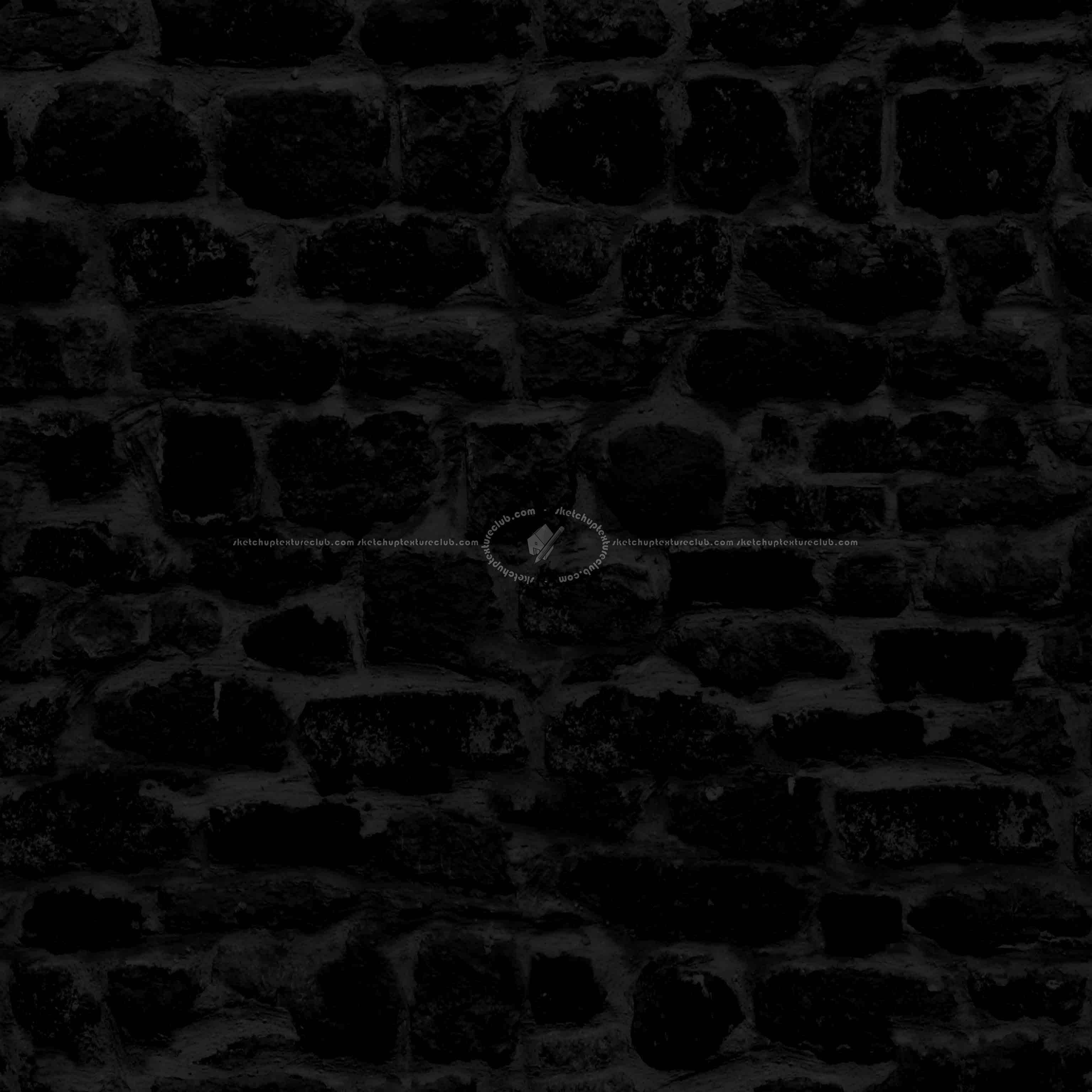 Textures   -   ARCHITECTURE   -   STONES WALLS   -   Stone walls  - Old wall stone texture seamless 08496 - Specular