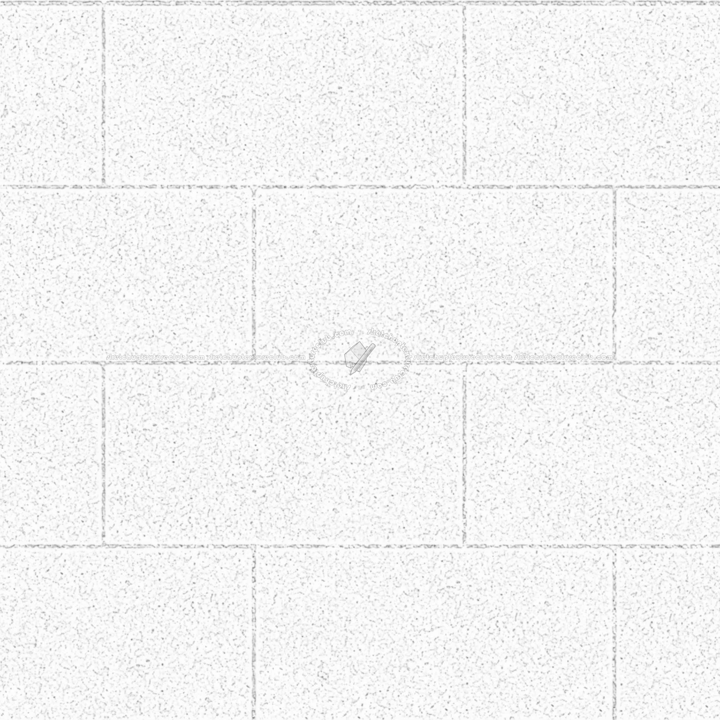 Textures   -   ARCHITECTURE   -   PAVING OUTDOOR   -   Concrete   -   Blocks regular  - Paving outdoor concrete regular block texture seamless 05733 - Ambient occlusion