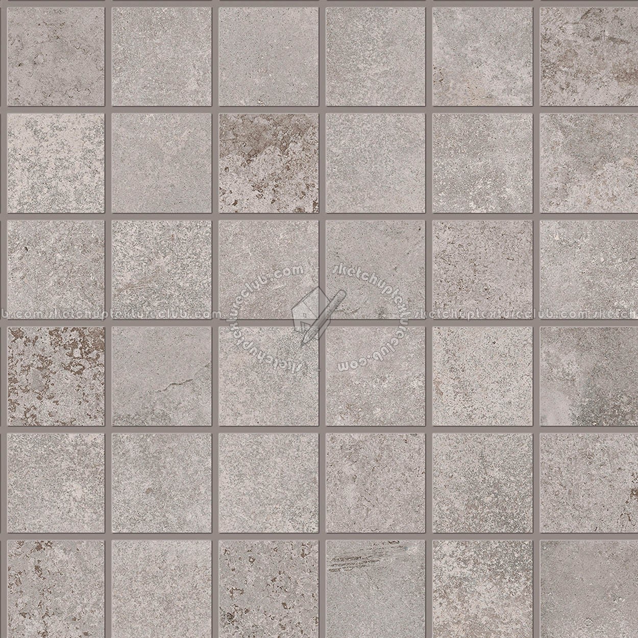 Textures   -   ARCHITECTURE   -   TILES INTERIOR   -   Cement - Encaustic   -   Cement  - Concrete mosaico tiles PBR texture seamless 21883