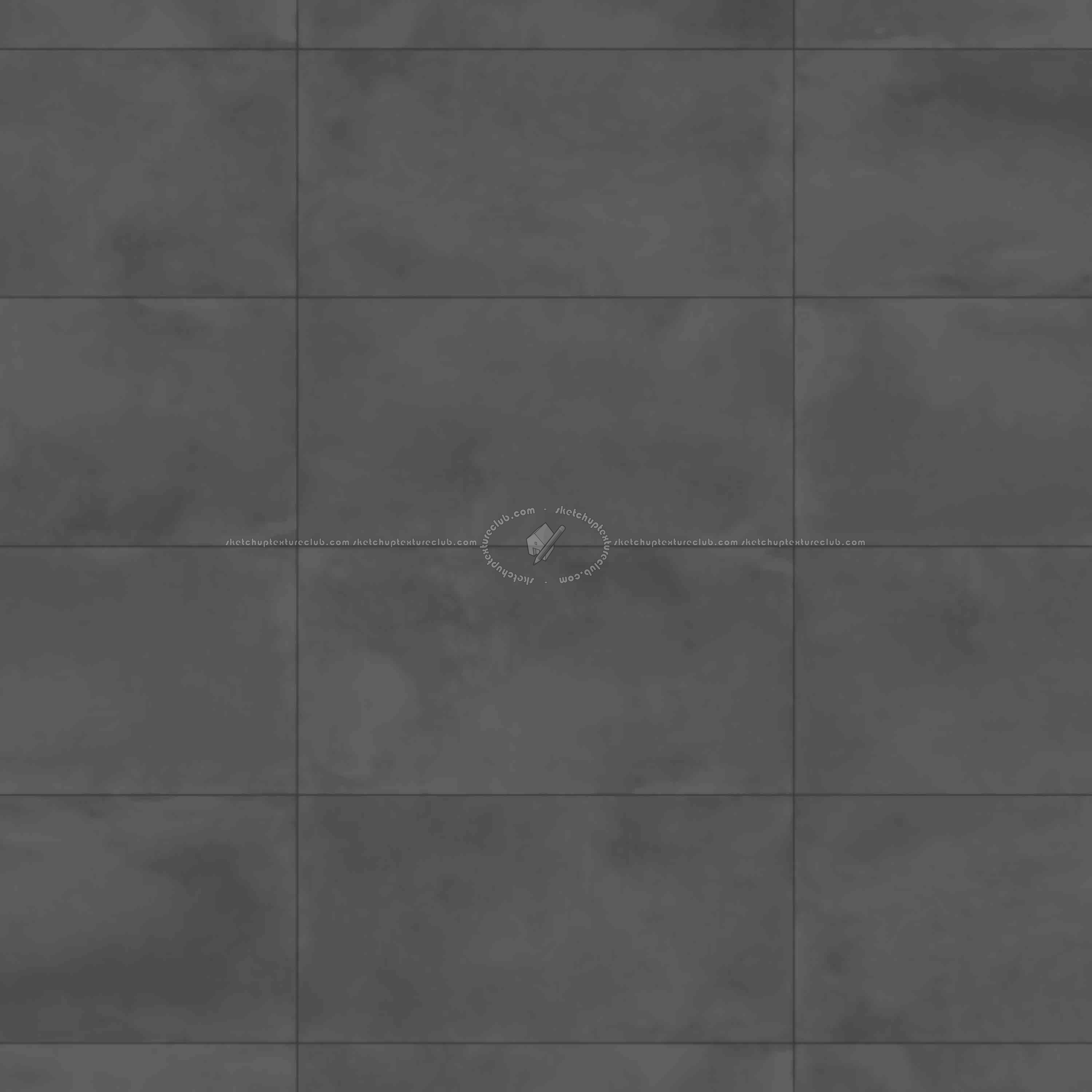 Textures - ARCHITECTURE - TILES INTERIOR - Design Industry - Grey floor concrete effect pbr texture seamless 22350 - Displacement