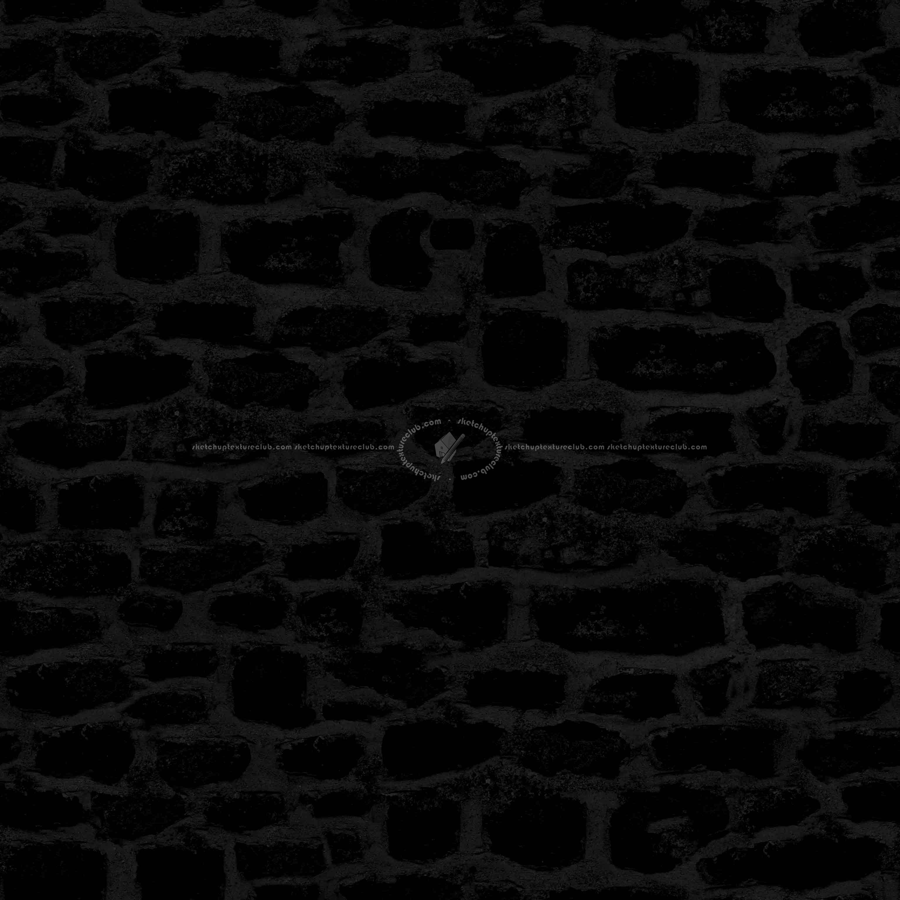 Textures   -   ARCHITECTURE   -   STONES WALLS   -   Stone walls  - Old wall stone texture seamless 08497 - Specular