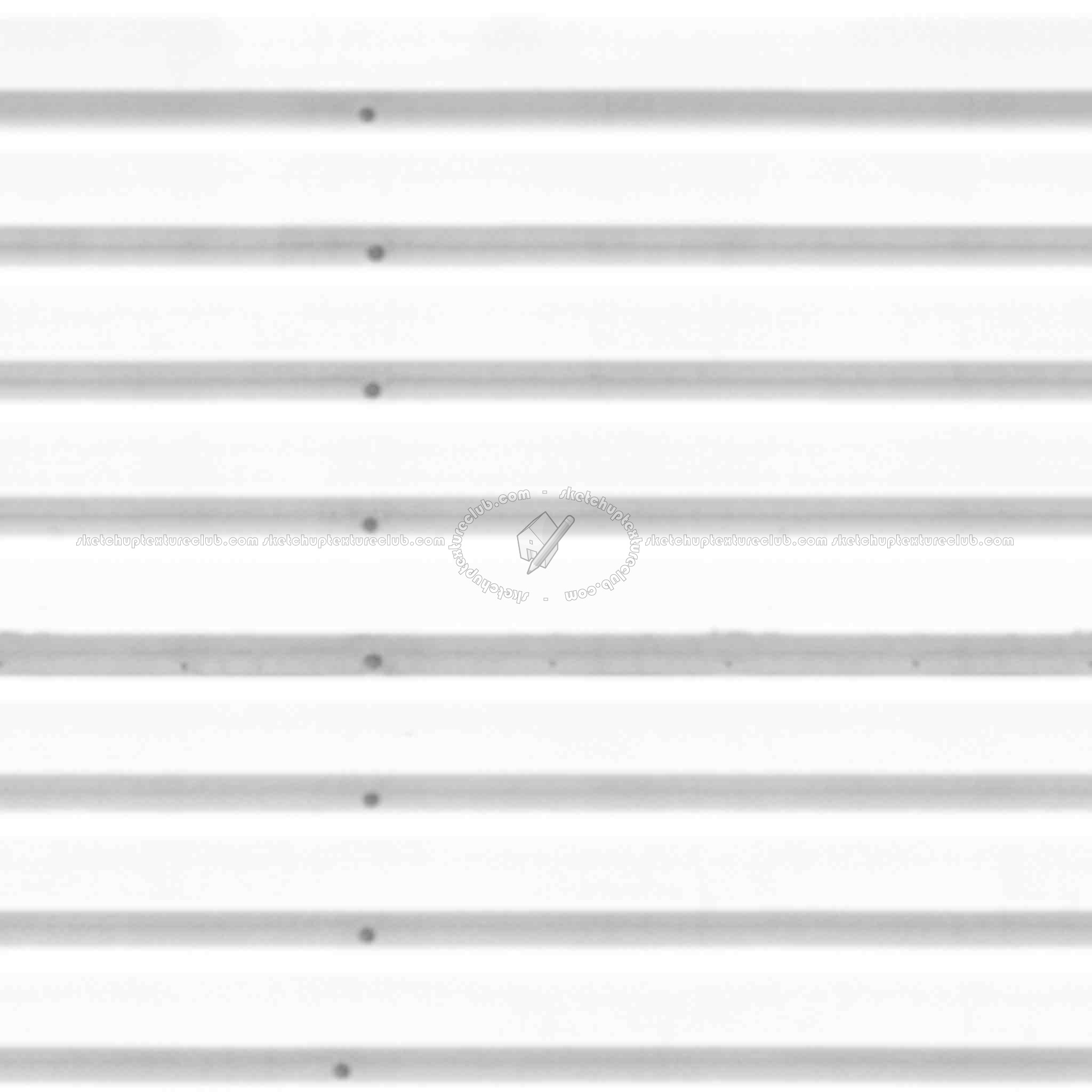 Textures   -   MATERIALS   -   METALS   -   Corrugated  - Turquoise painted corrugated metal texture seamless 10026 - Ambient occlusion