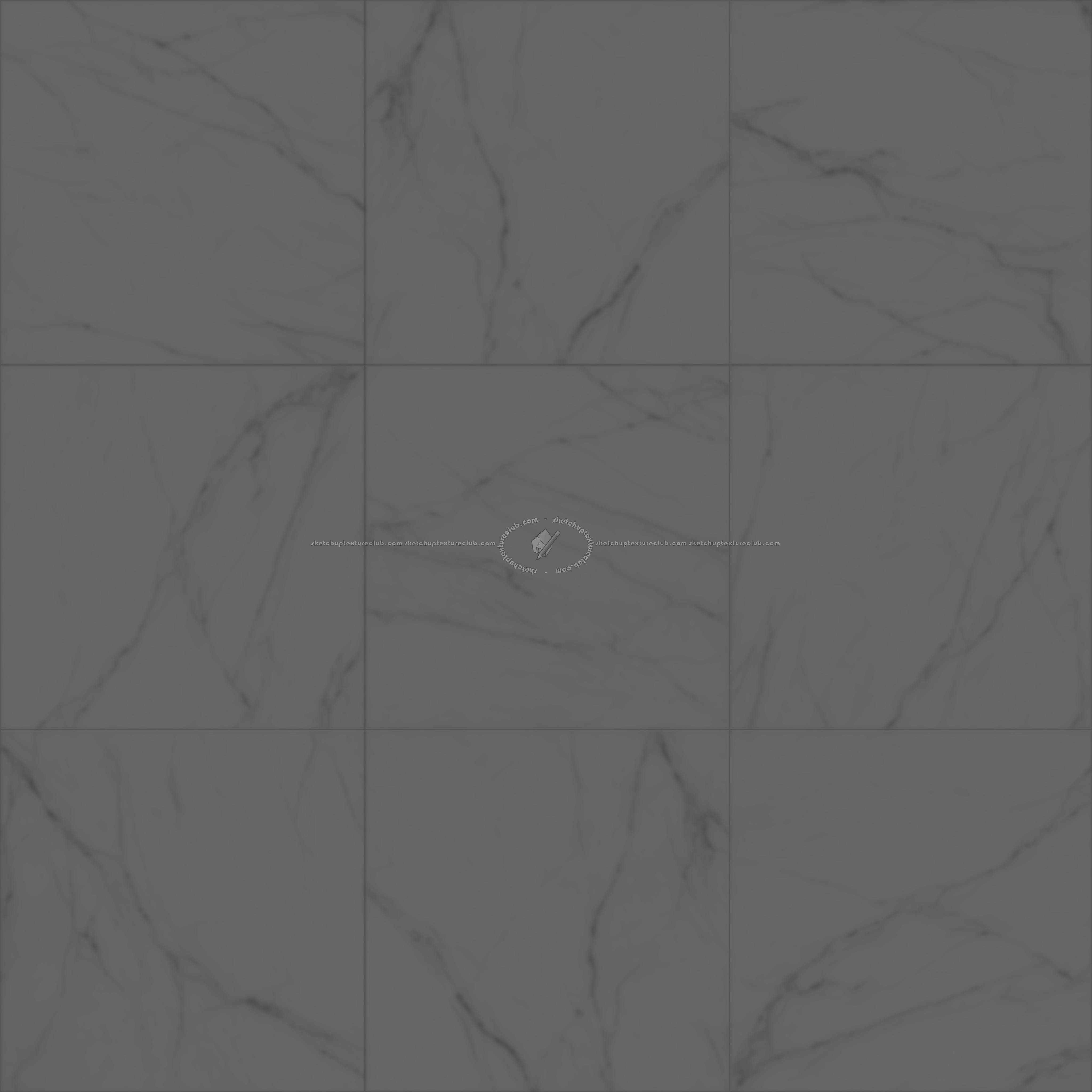 Textures   -   ARCHITECTURE   -   TILES INTERIOR   -   Marble tiles   -   White  - White marble floor pbr texture seamless 22427 - Displacement