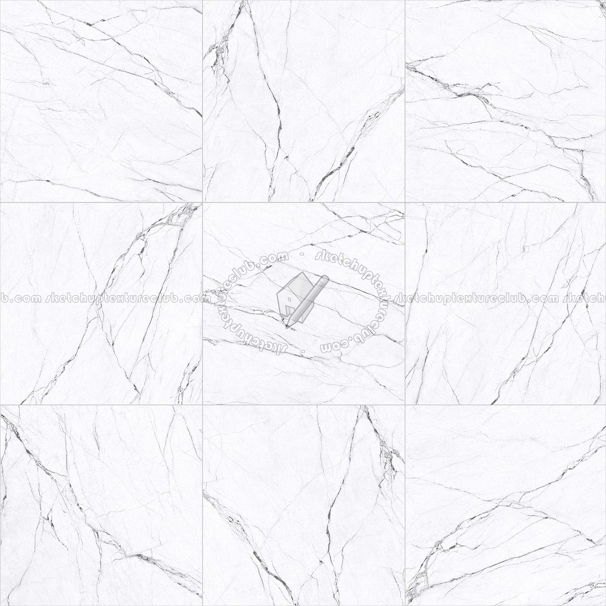 Textures   -   ARCHITECTURE   -   TILES INTERIOR   -   Marble tiles   -   White  - White marble floor pbr texture seamless 22427 (seamless)