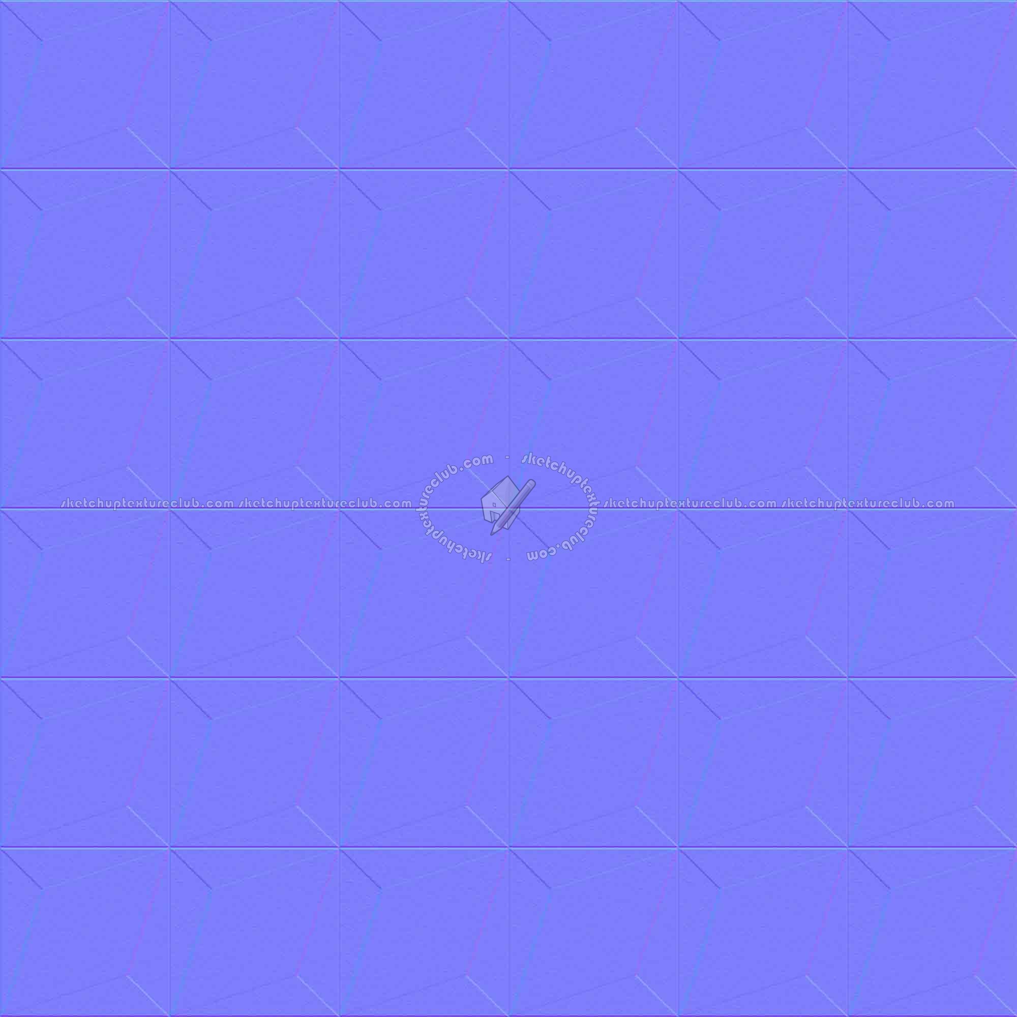 Textures   -   ARCHITECTURE   -   TILES INTERIOR   -   Cement - Encaustic   -   Cement  - Cement concrete tile texture seamless 13326 - Normal