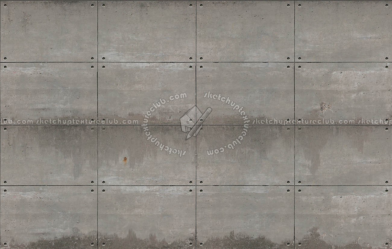 Textures   -   ARCHITECTURE   -   CONCRETE   -   Plates   -   Dirty  - Concrete dirt plates wall texture seamless 01721 (seamless)