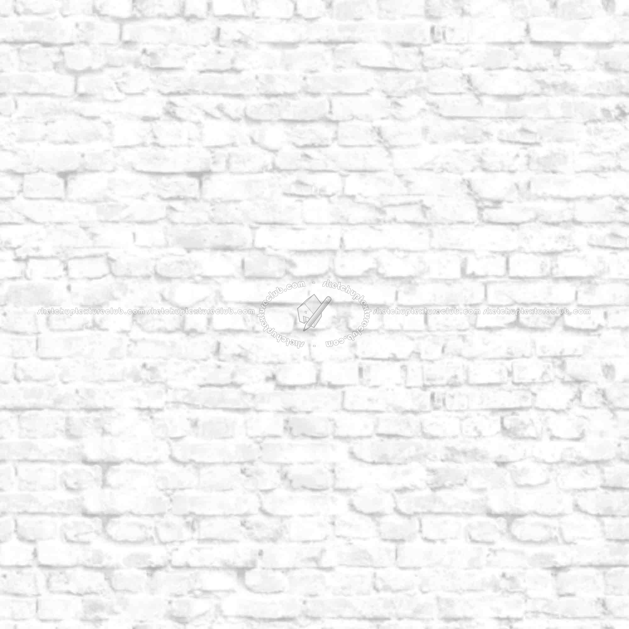 Textures   -   ARCHITECTURE   -   BRICKS   -   Damaged bricks  - Damaged bricks texture seamless 00112 - Ambient occlusion