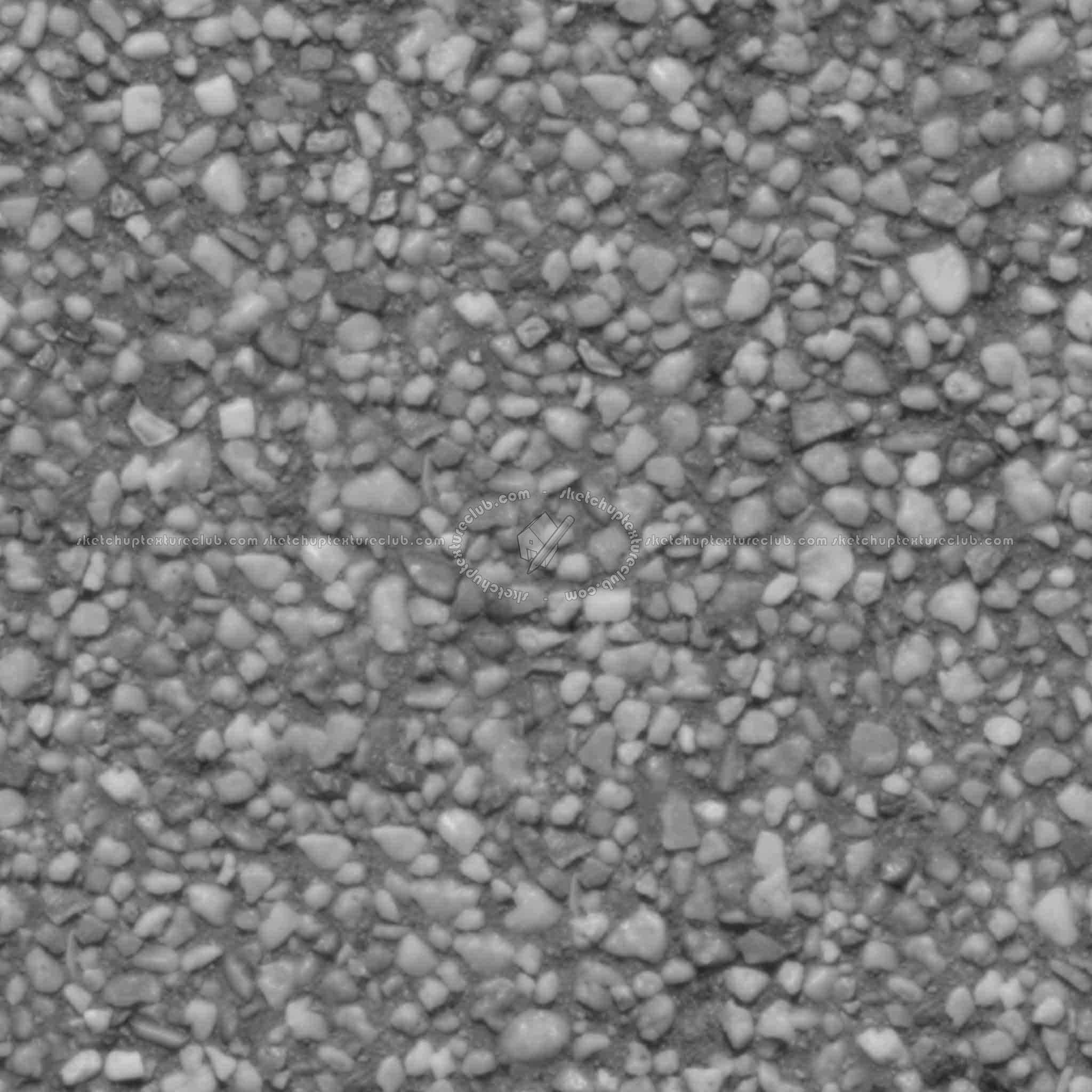 Textures   -   ARCHITECTURE   -   PAVING OUTDOOR   -   Exposed aggregate  - Exposed aggregate PBR texture seamless 21772 - Displacement