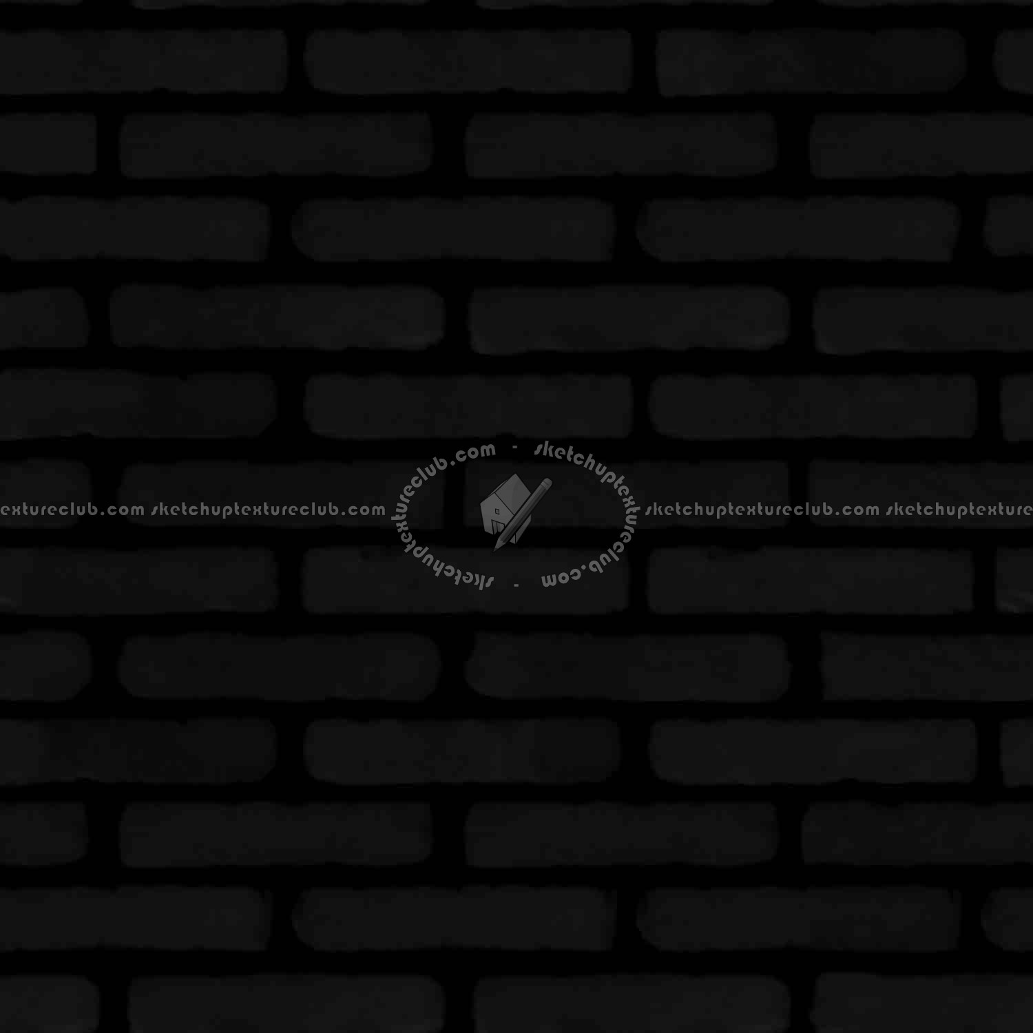 Textures   -   ARCHITECTURE   -   BRICKS   -   Facing Bricks   -   Smooth  - Facing smooth bricks texture seamless 00260 - Specular