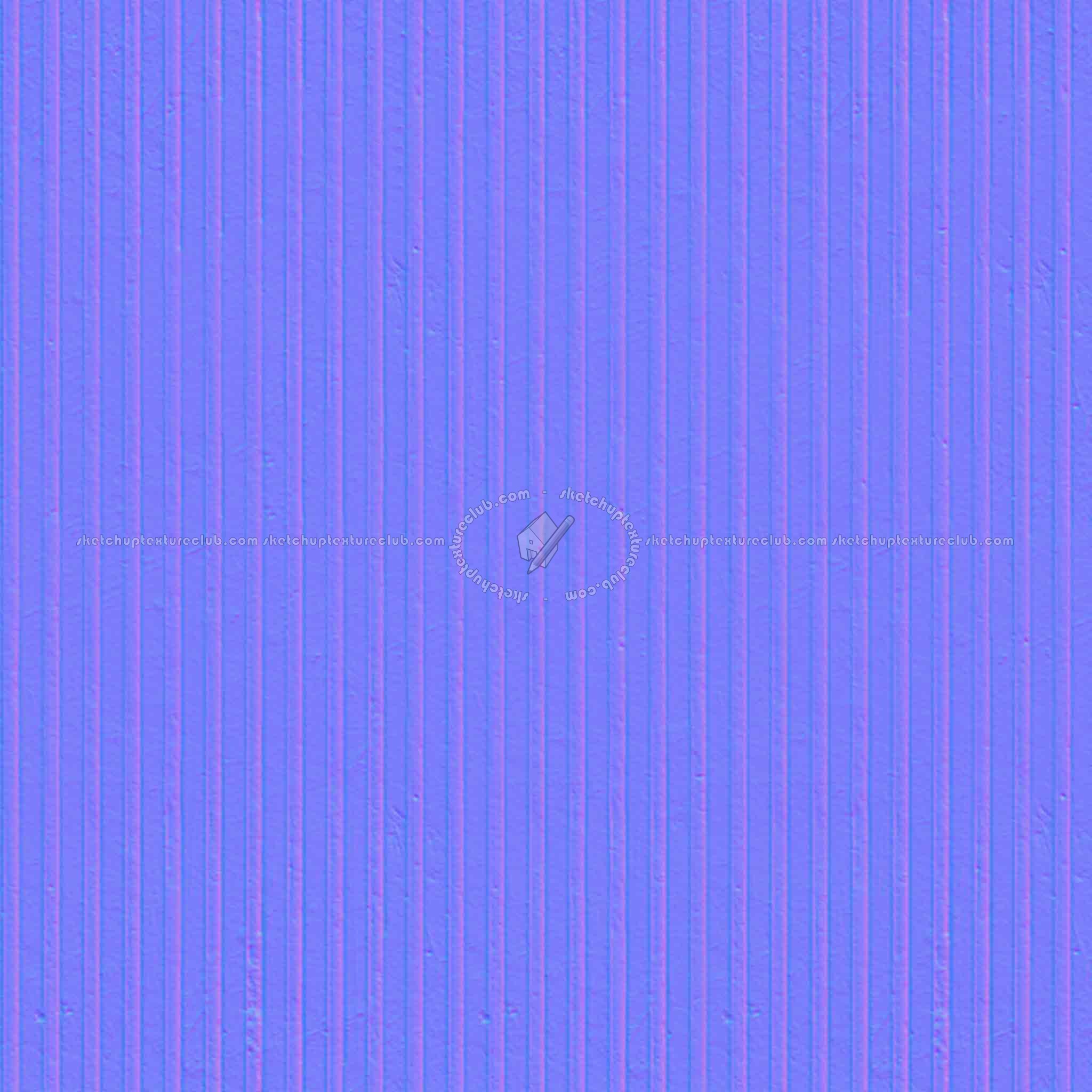 Textures   -   MATERIALS   -   METALS   -   Corrugated  - Rusted corrugated metal texture seamless 09928 - Normal