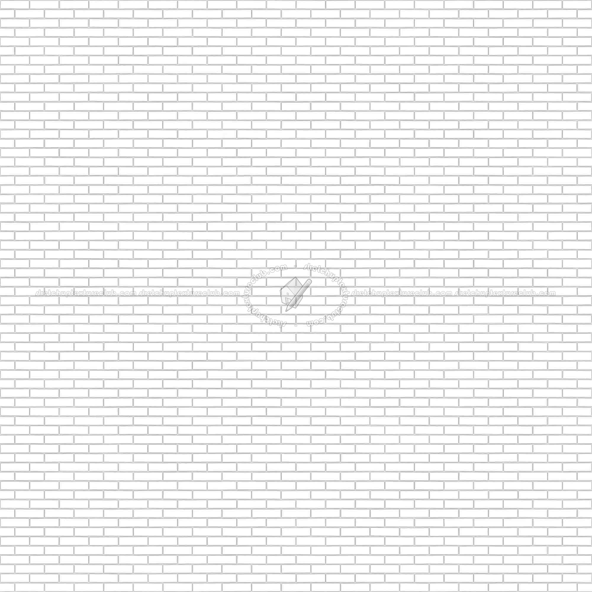 Textures   -   ARCHITECTURE   -   BRICKS   -   Facing Bricks   -   Rustic  - Rustic brick texture seamless 00184 - Ambient occlusion