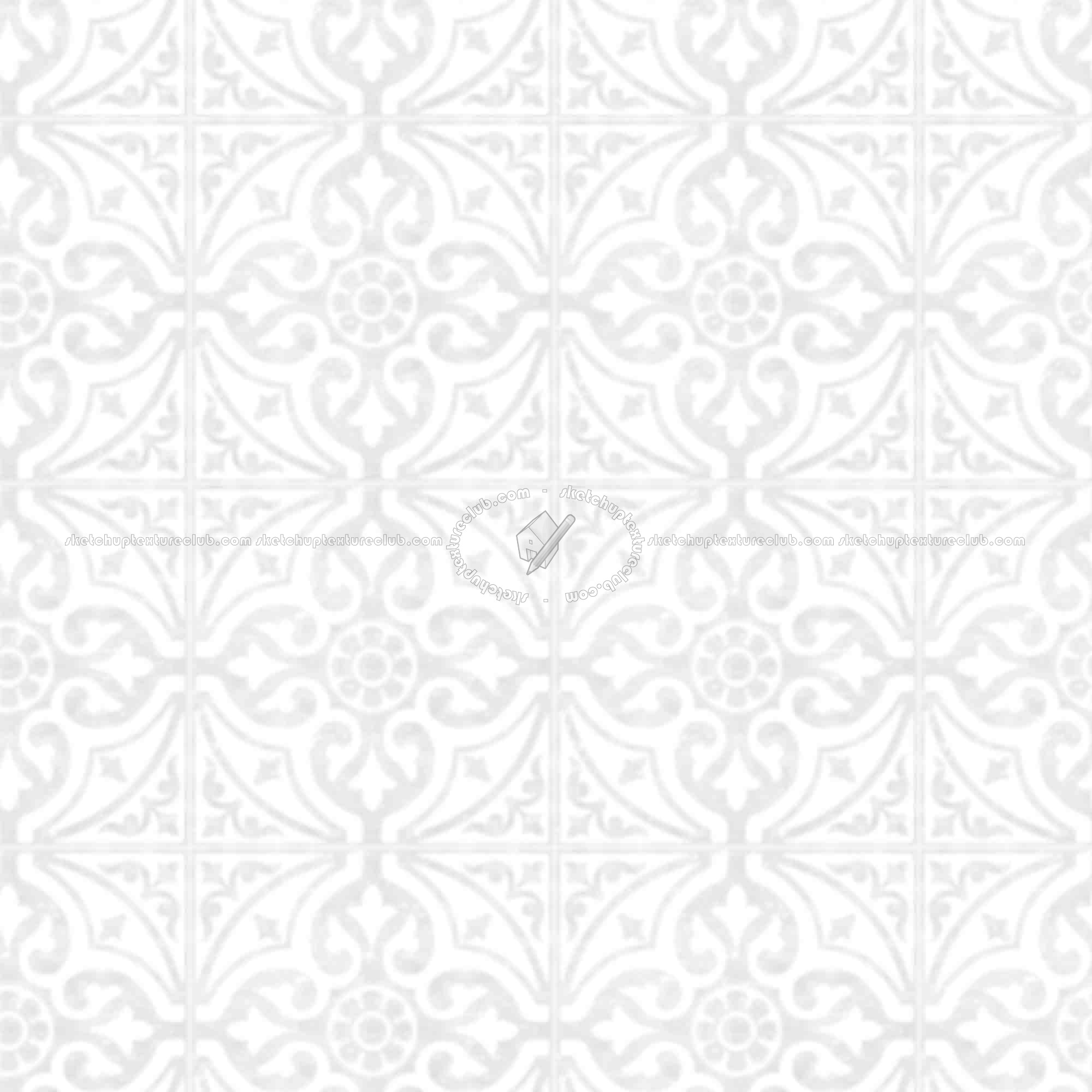 Textures   -   ARCHITECTURE   -   TILES INTERIOR   -   Marble tiles   -   Travertine  - Travertine floor tile texture seamless 14670 - Ambient occlusion