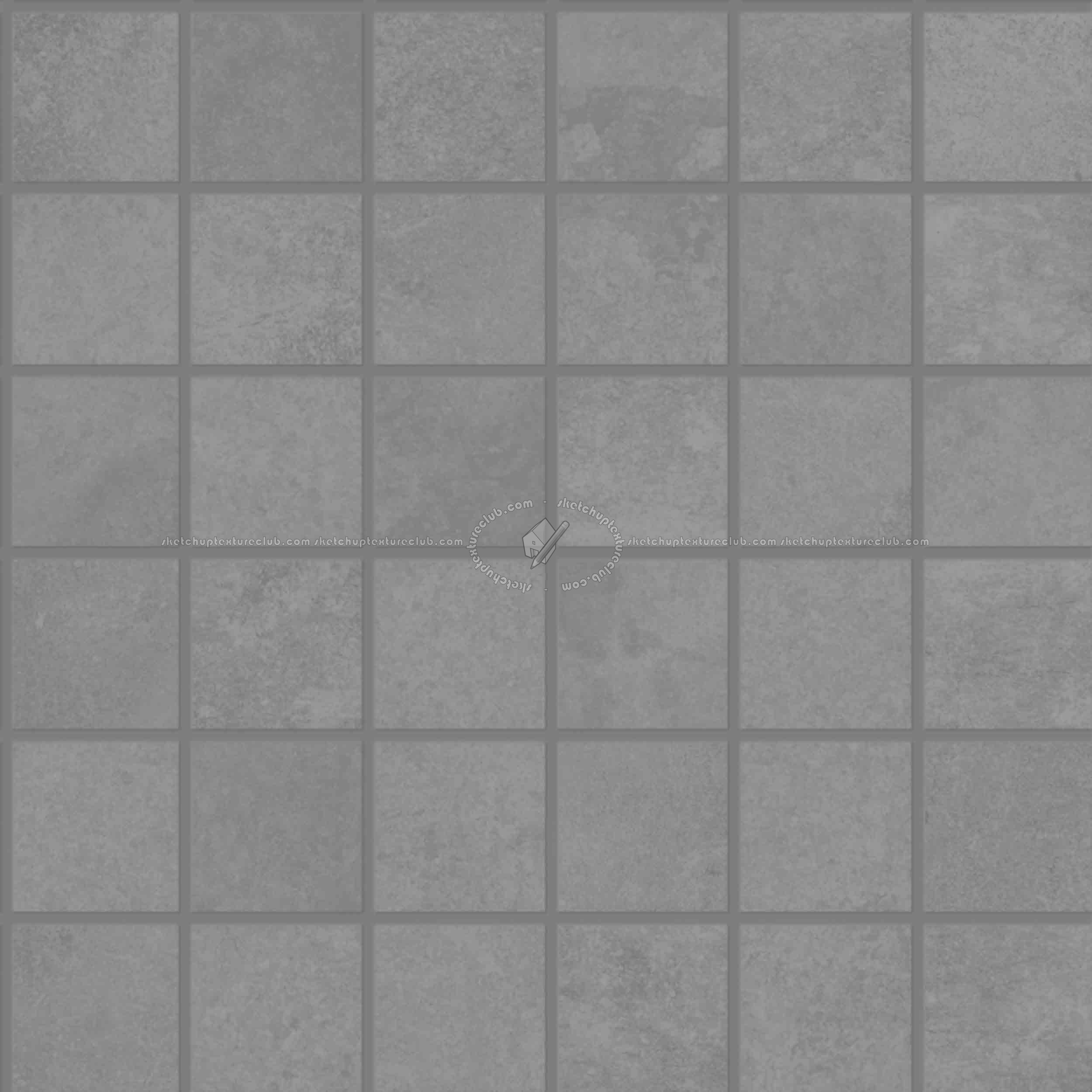 Textures   -   ARCHITECTURE   -   TILES INTERIOR   -   Cement - Encaustic   -   Cement  - Concrete mosaico tiles PBR texture_seamless 21884 - Displacement