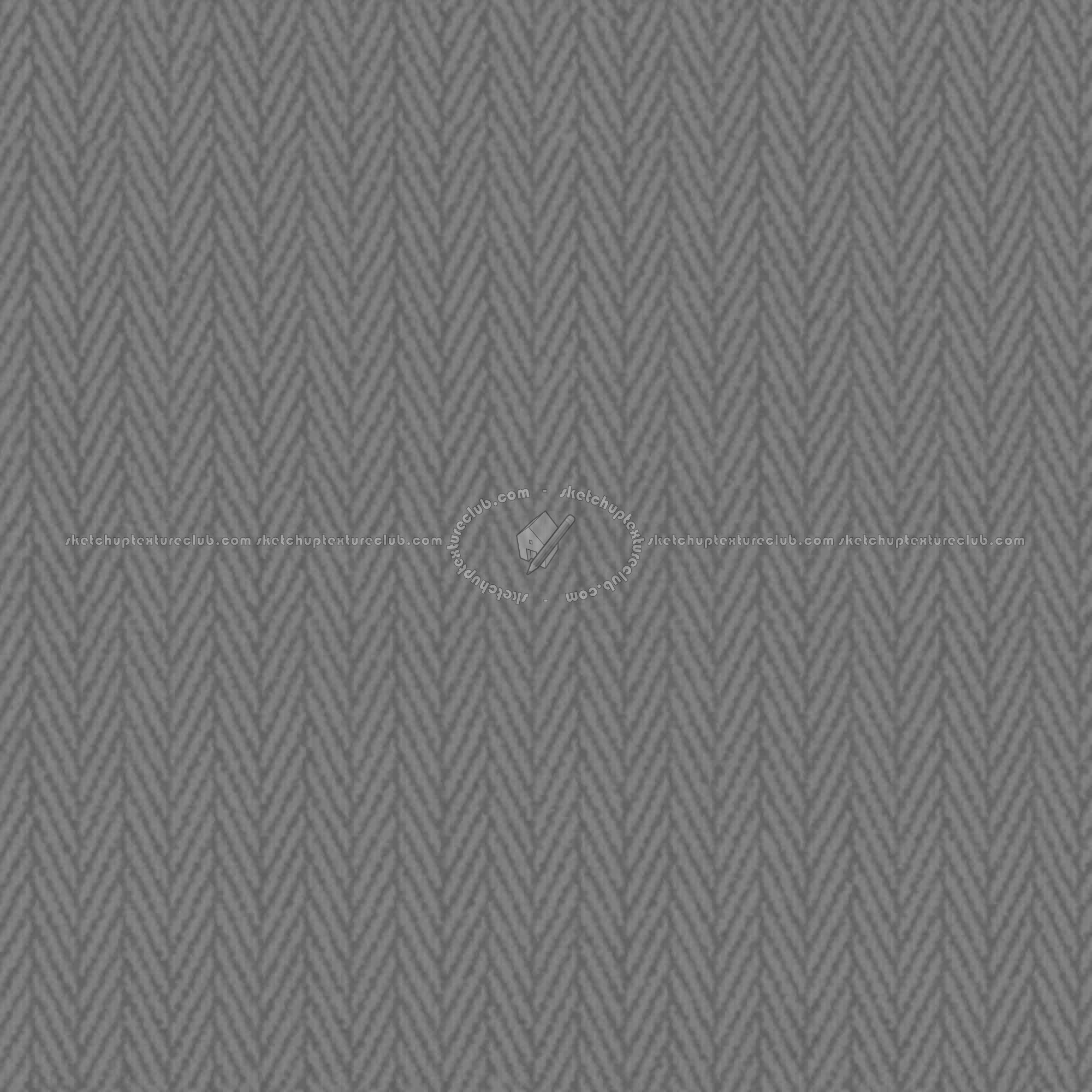 Textures   -   MATERIALS   -   FABRICS   -   Jaquard  - Herringbone wool jaquard texture seamless 20391 - Displacement