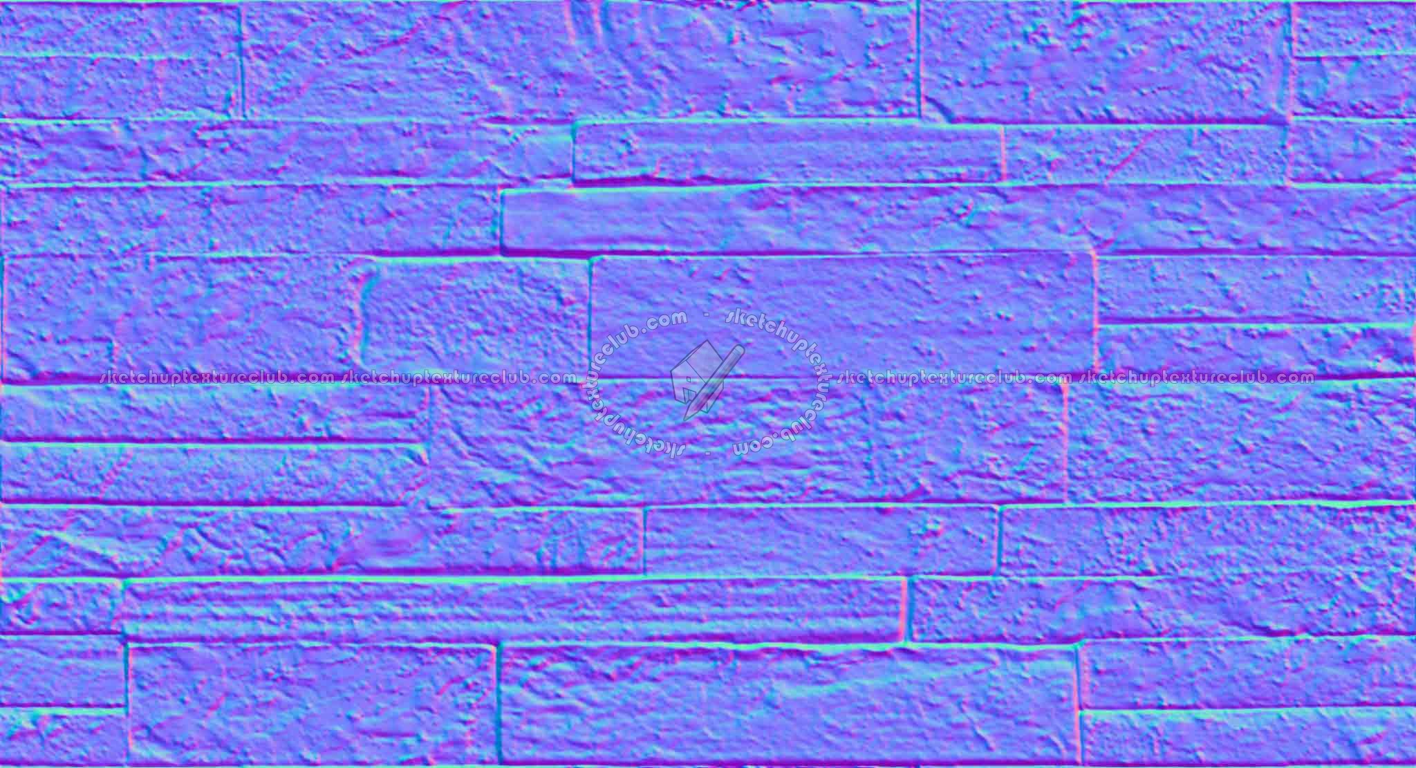 Textures   -   ARCHITECTURE   -   STONES WALLS   -   Claddings stone   -   Interior  - Stone cladding internal wall texture seamless 19011 - Normal