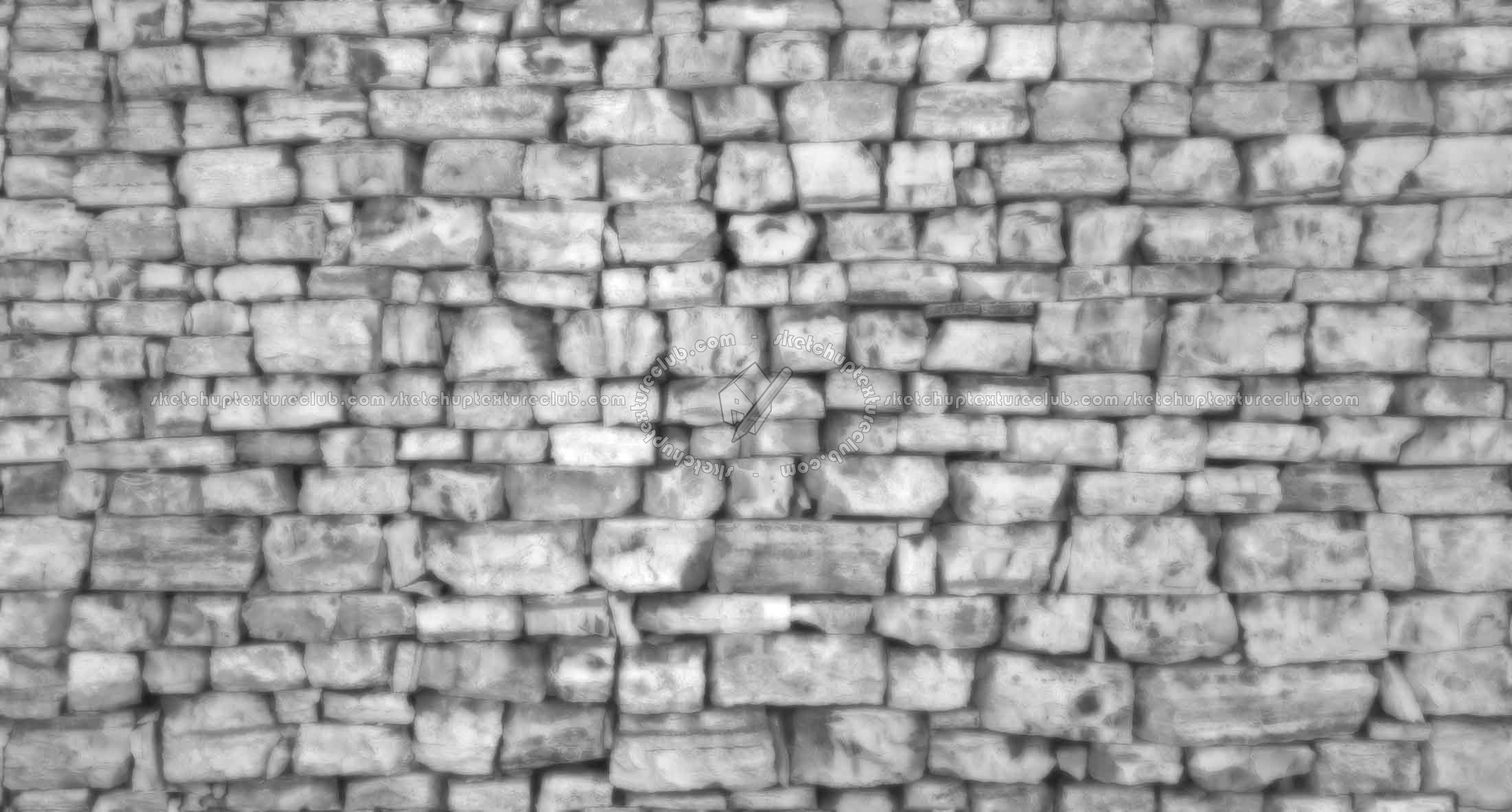 Textures   -   ARCHITECTURE   -   STONES WALLS   -   Stone blocks  - Wall stone blocks texture seamless 20782 - Bump