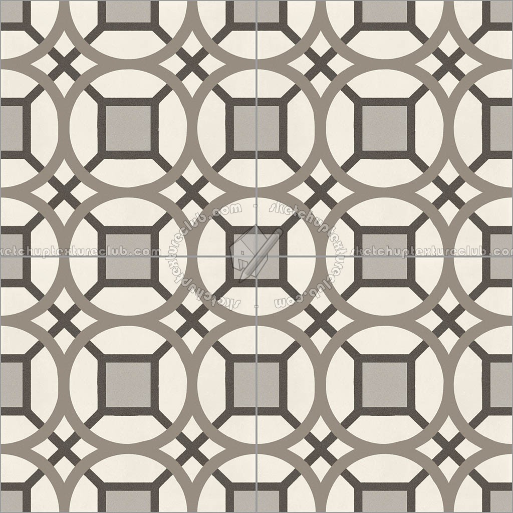 Textures   -   ARCHITECTURE   -   TILES INTERIOR   -   Cement - Encaustic   -   Cement  - cementine tiles Pbr texture seamless 22105 (seamless)