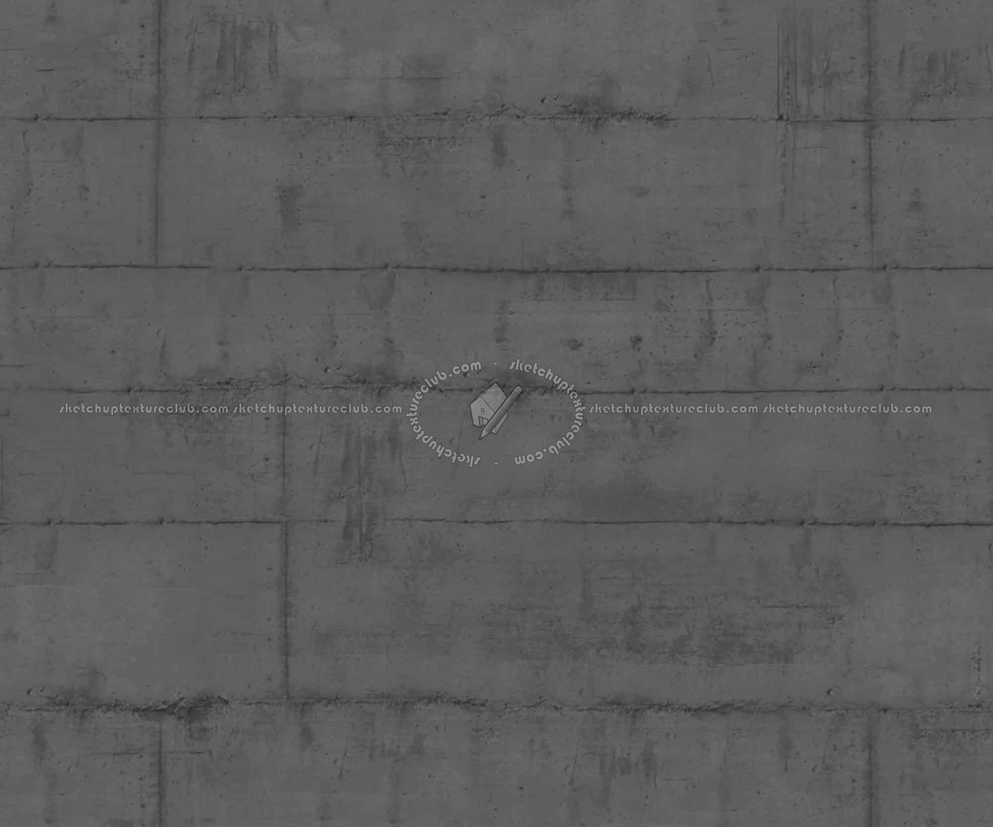 Textures   -   ARCHITECTURE   -   CONCRETE   -   Plates   -   Dirty  - Concrete dirt plates wall texture seamless 18657 - Displacement