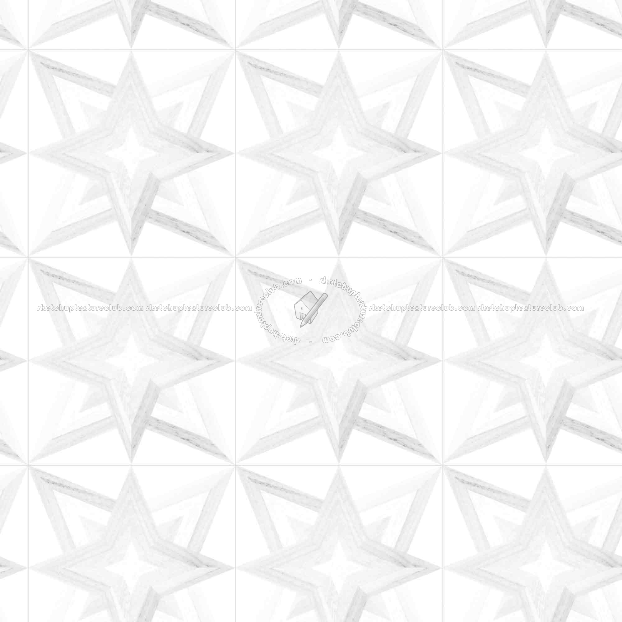Textures   -   ARCHITECTURE   -   WOOD FLOORS   -   Geometric pattern  - Parquet geometric pattern texture seamless 04833 - Ambient occlusion