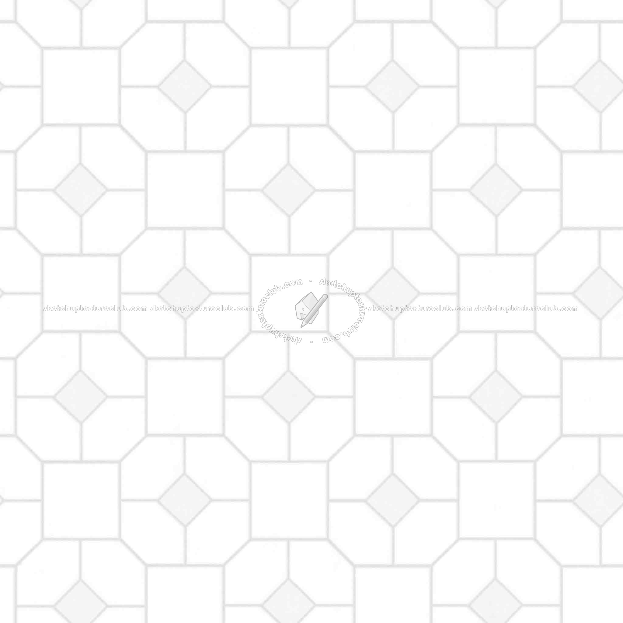 Textures   -   ARCHITECTURE   -   PAVING OUTDOOR   -   Pavers stone   -   Blocks mixed  - Pavers stone mixed size texture seamless 06198 - Ambient occlusion