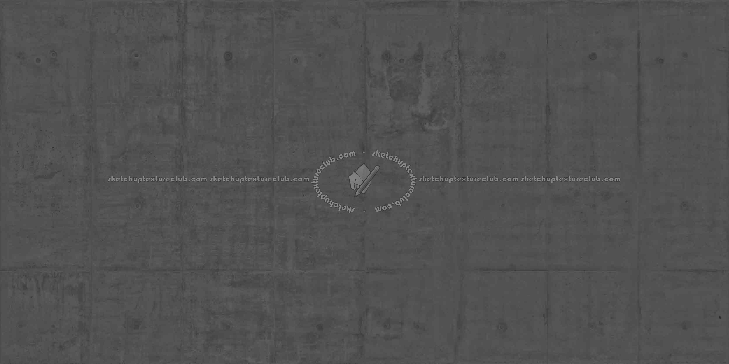 Textures   -   ARCHITECTURE   -   CONCRETE   -   Plates   -   Dirty  - Concrete dirt plates wall texture seamless 18676 - Displacement