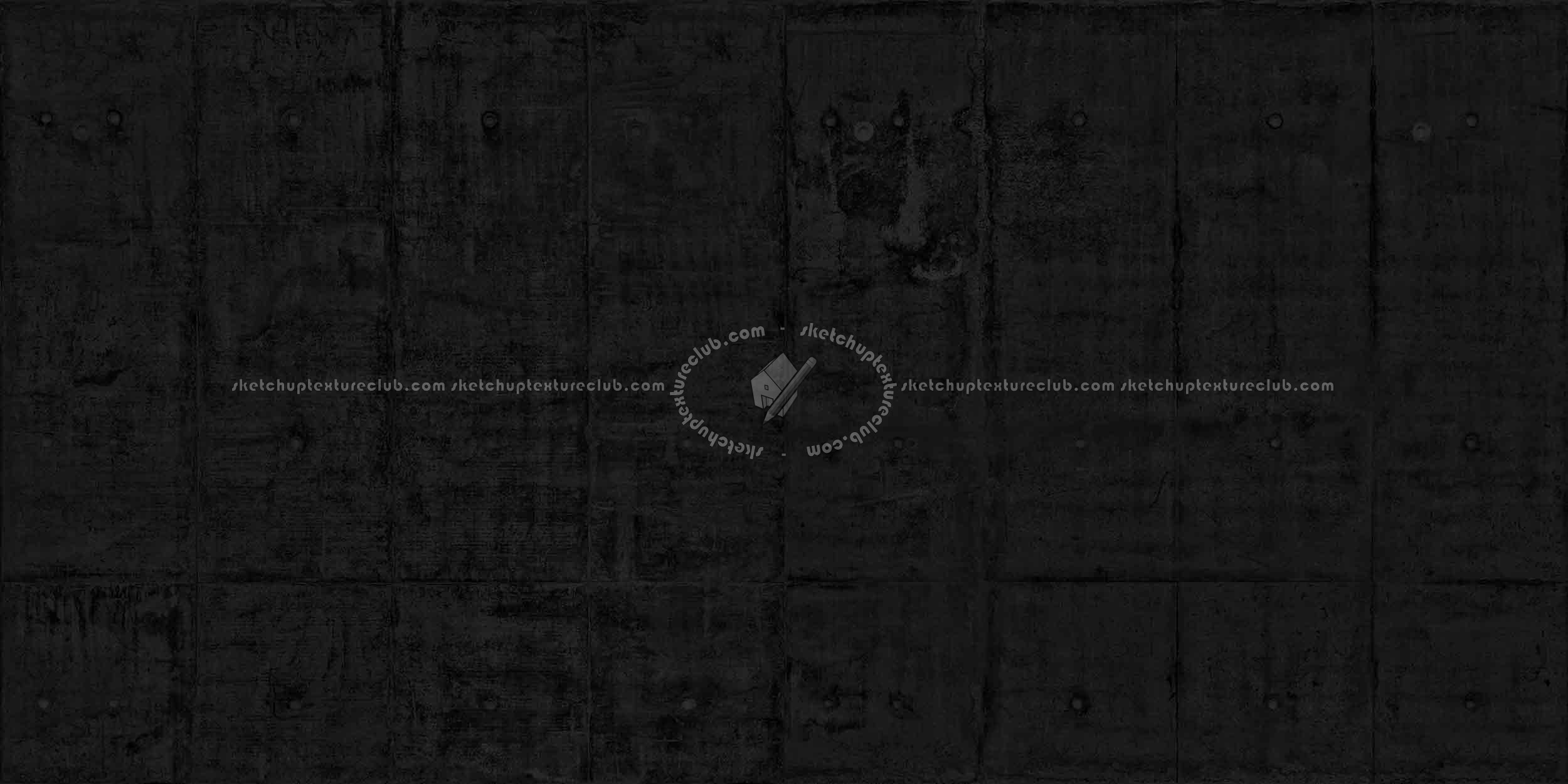 Textures   -   ARCHITECTURE   -   CONCRETE   -   Plates   -   Dirty  - Concrete dirt plates wall texture seamless 18676 - Specular