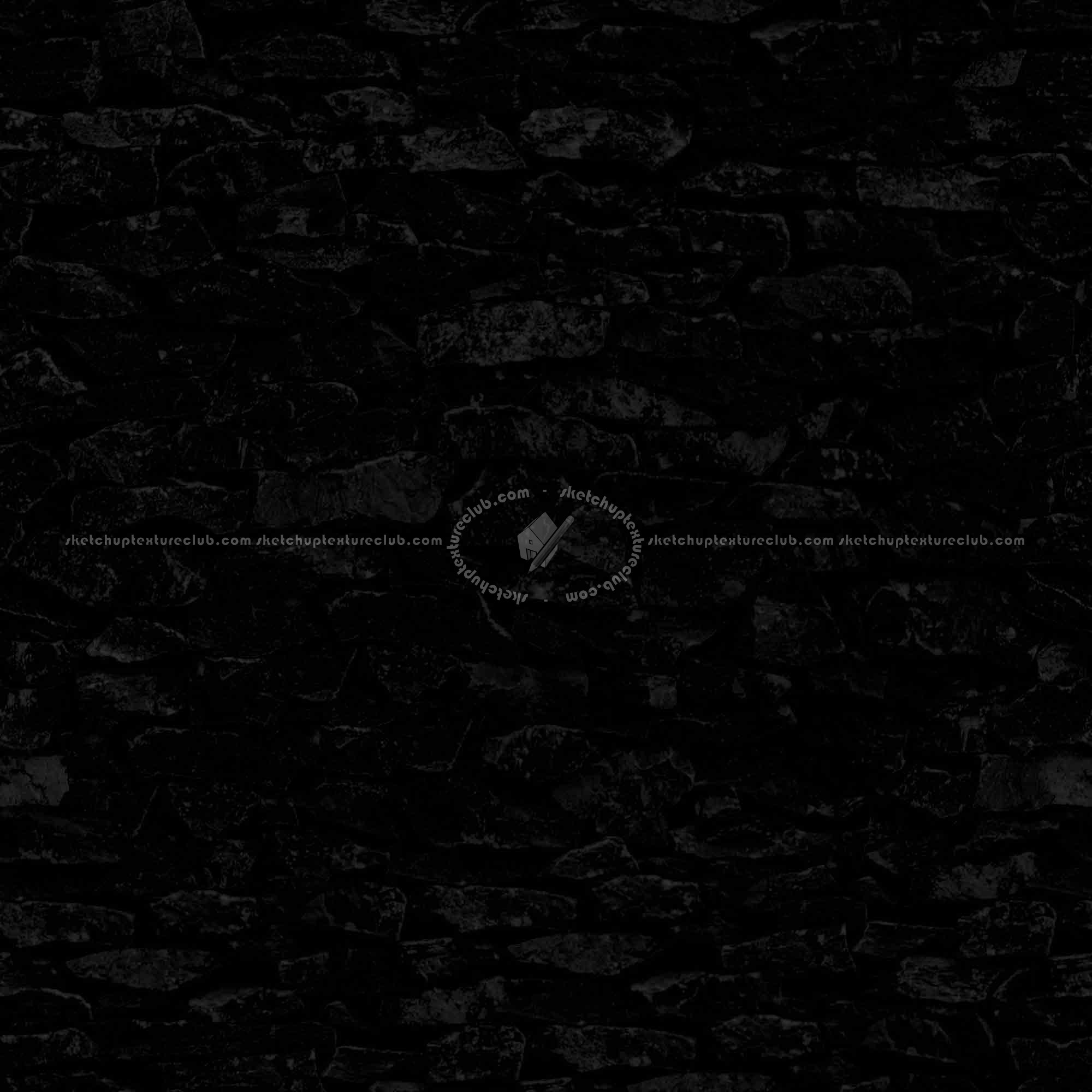 Textures   -   ARCHITECTURE   -   STONES WALLS   -   Stone walls  - Old wall stone texture seamless 08501 - Specular