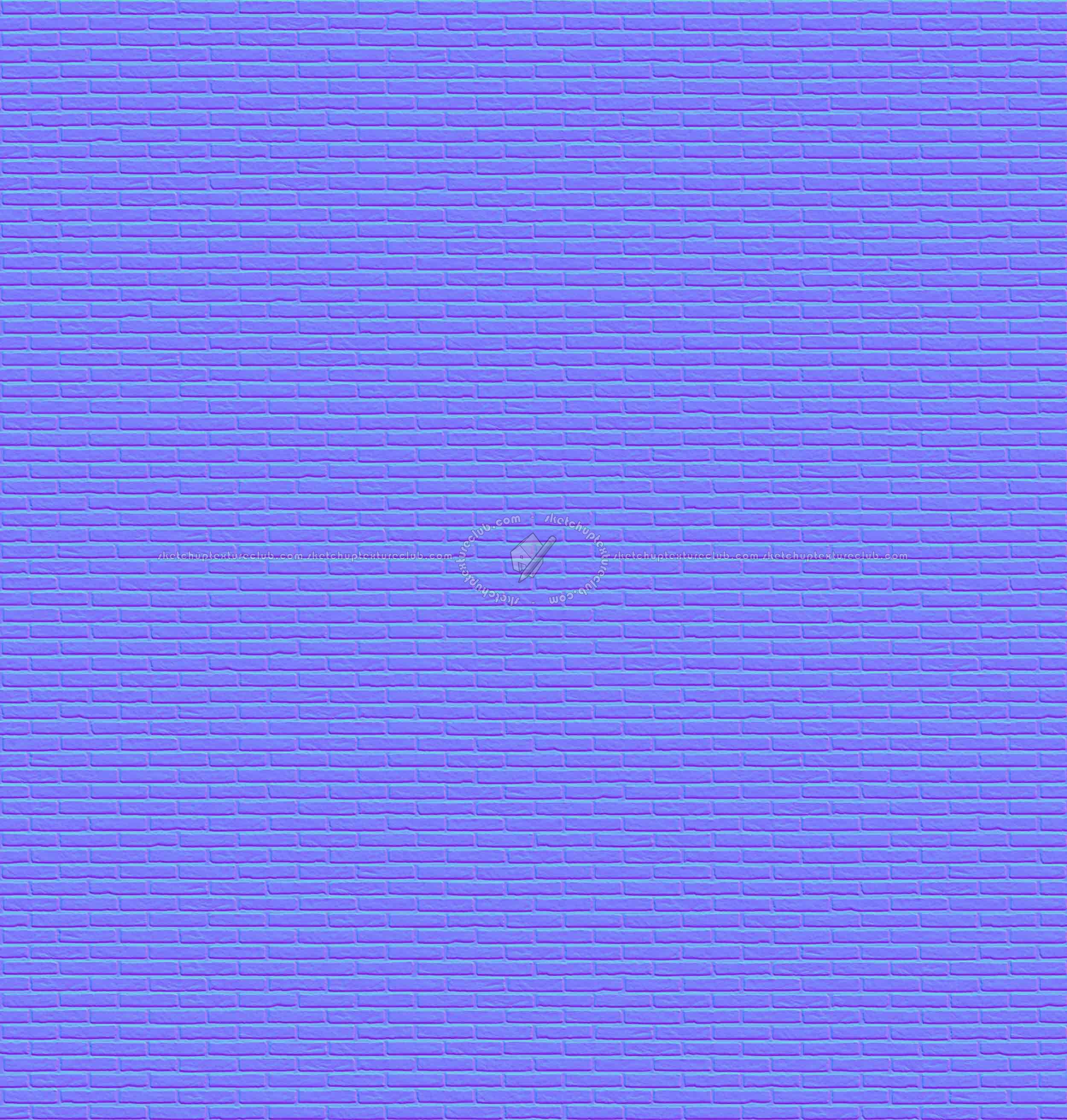 Textures   -   ARCHITECTURE   -   BRICKS   -   Facing Bricks   -   Rustic  - Rustic bricks texture seamless 17198 - Normal