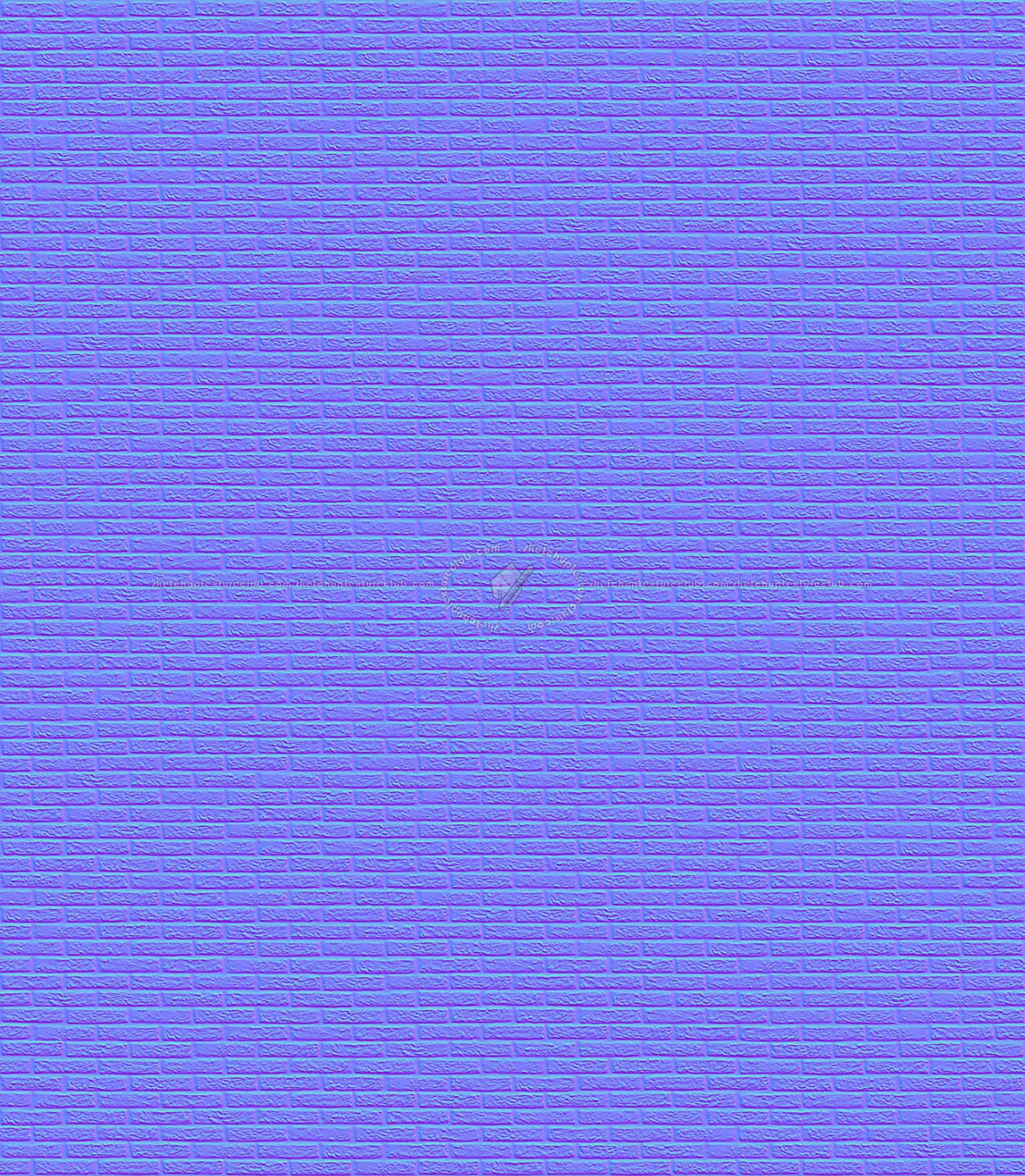 Textures   -   ARCHITECTURE   -   BRICKS   -   Old bricks  - Venice old bricks texture seamless 17181 - Normal